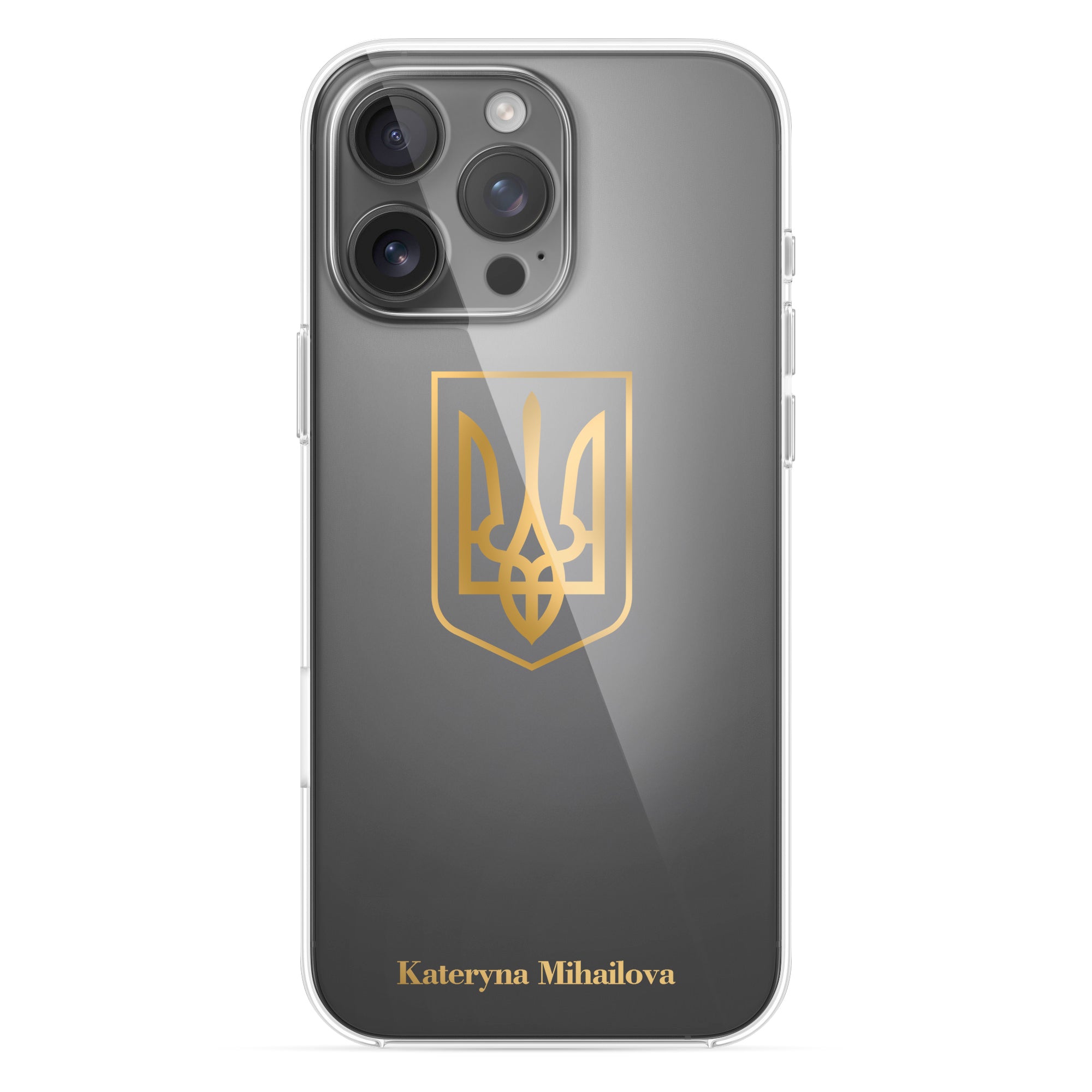Handyhülle mit Länderwappen - Ukraine