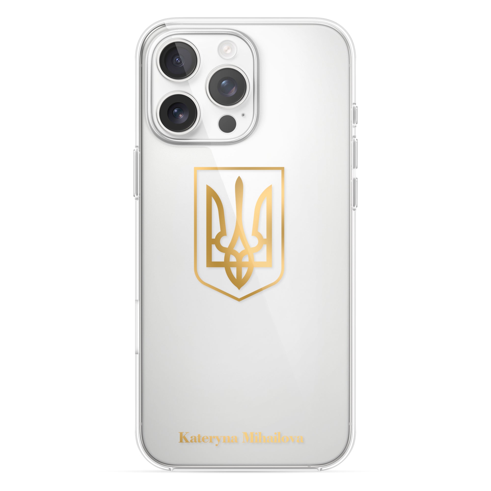 Handyhülle mit Länderwappen - Ukraine