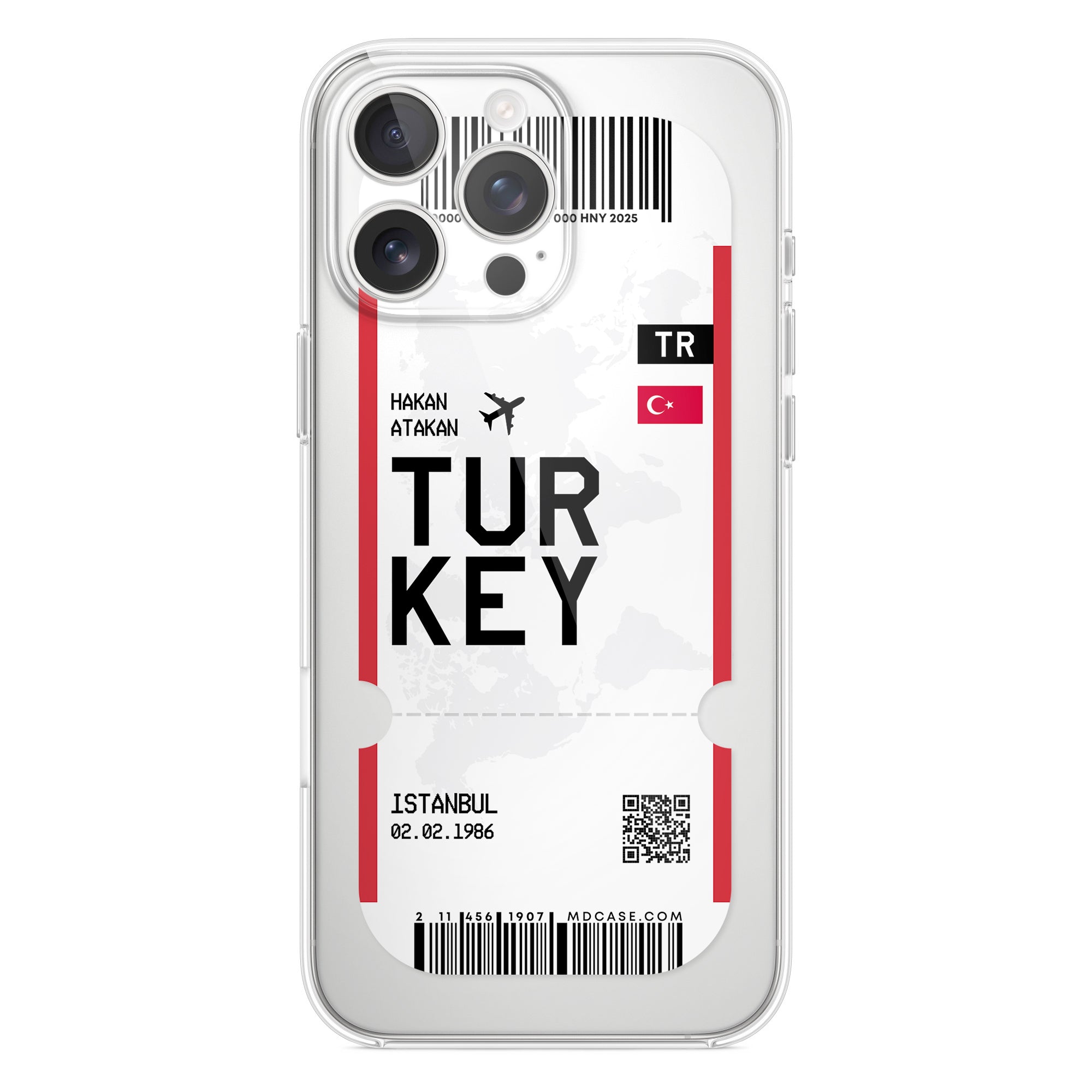 Handyhülle im Ticket Design - Türkei
