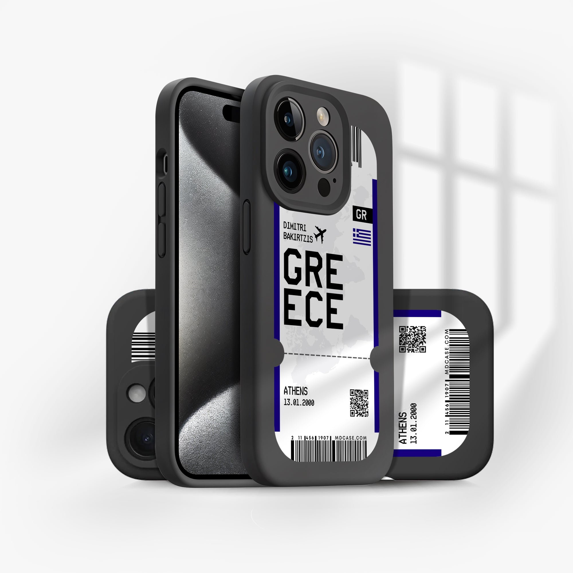 Handyhülle im Ticket Design - Griechenland