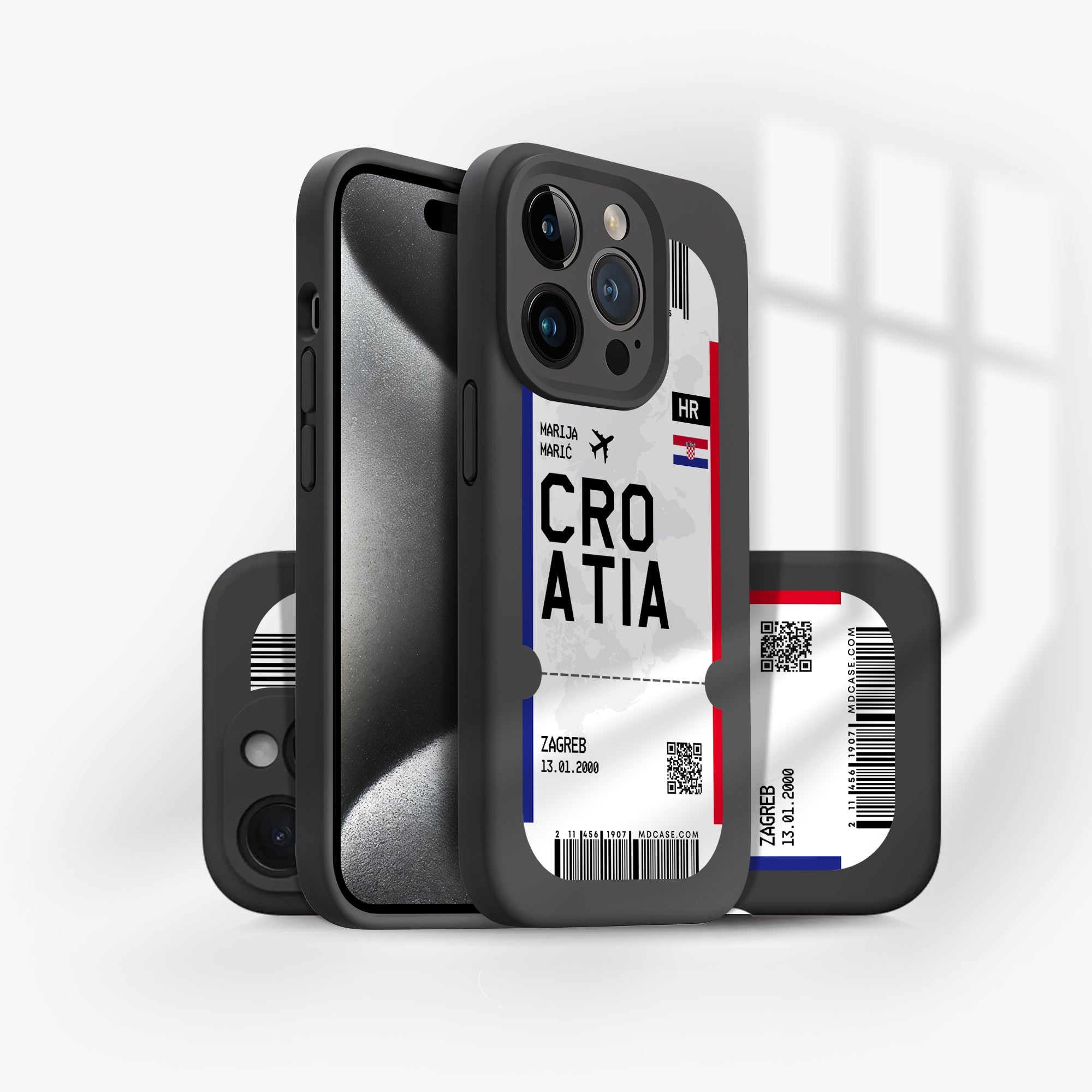 Handyhülle im Ticket Design - Kroatien