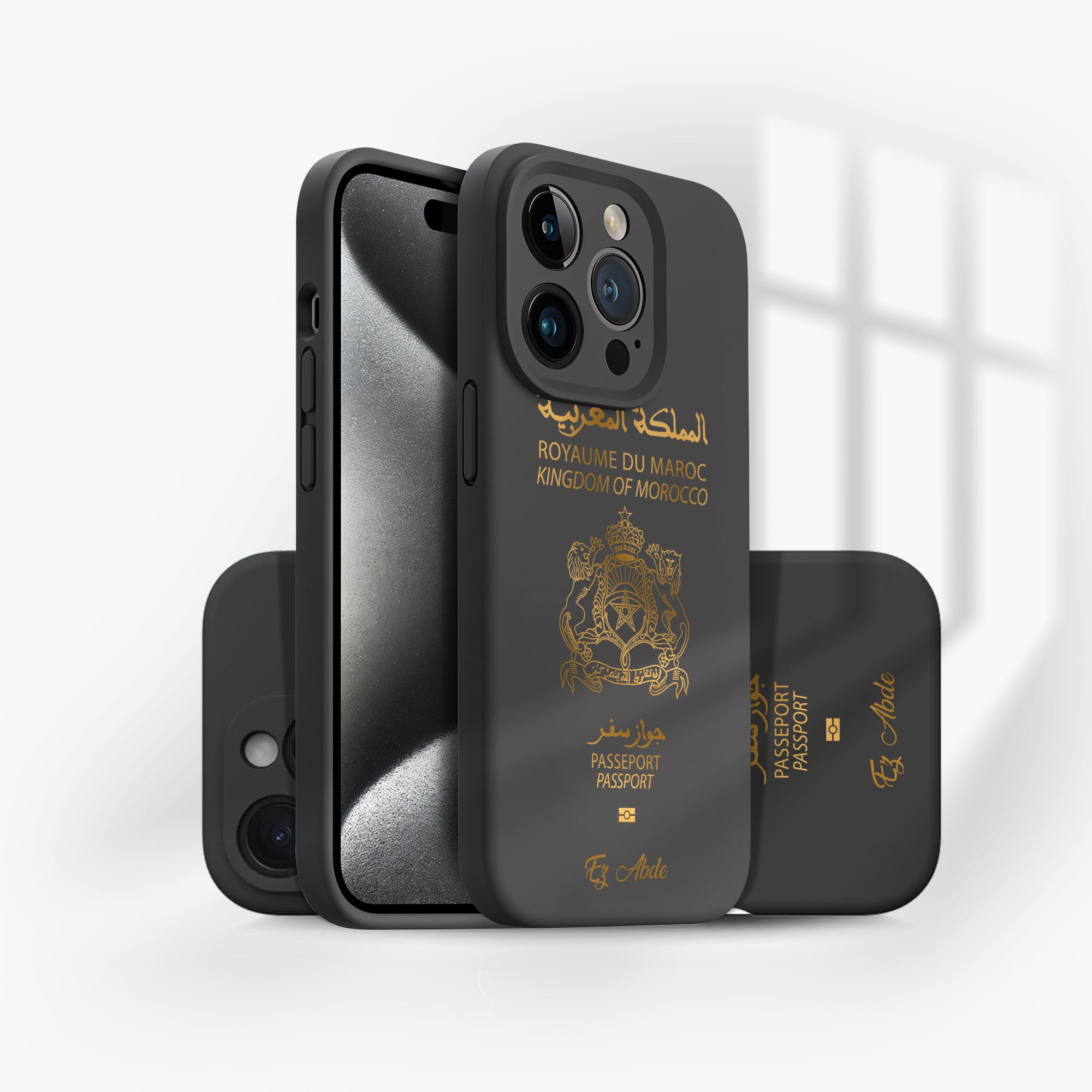 Handyhülle mit Reisepass - Marokko