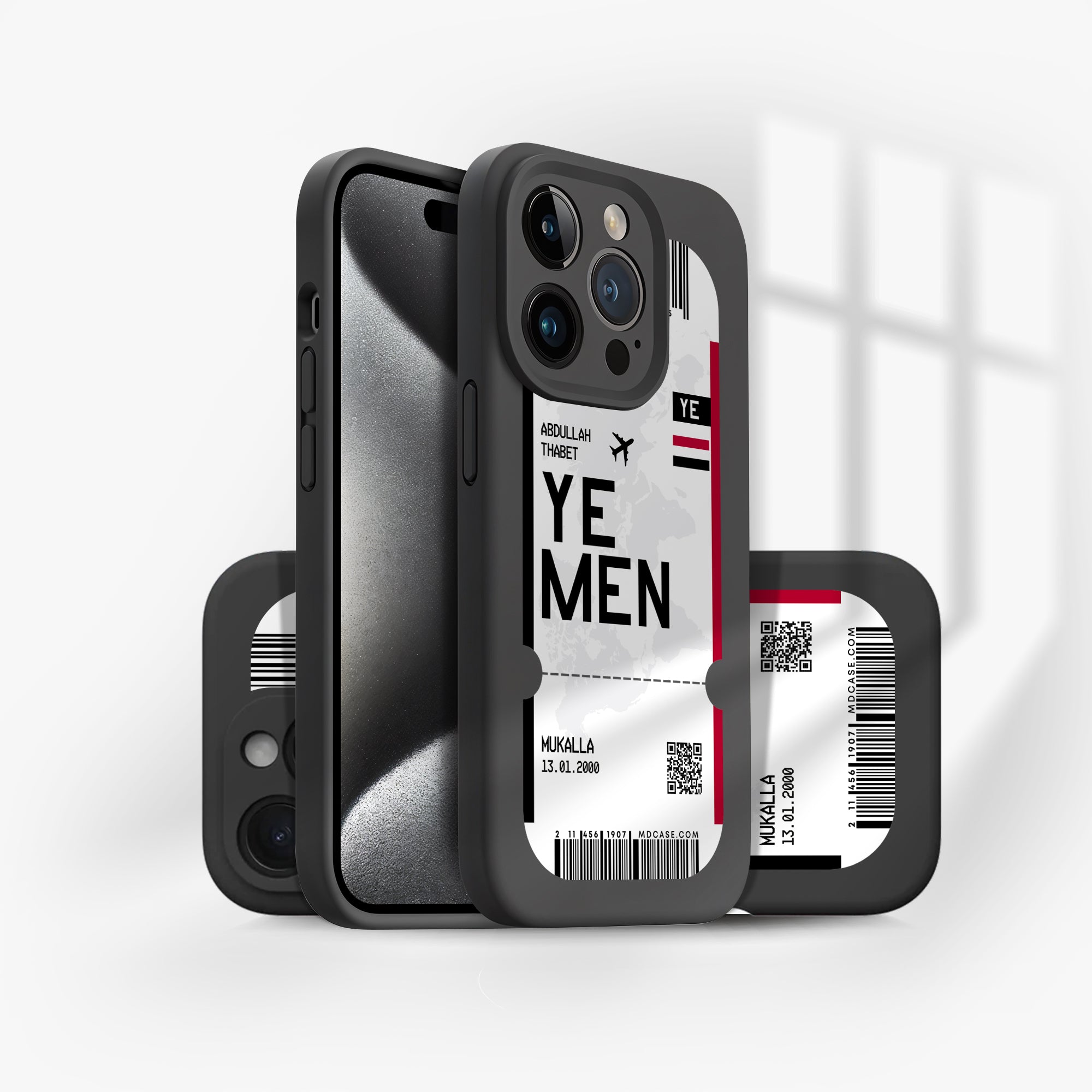 Handyhülle im Ticket Design - Yemen