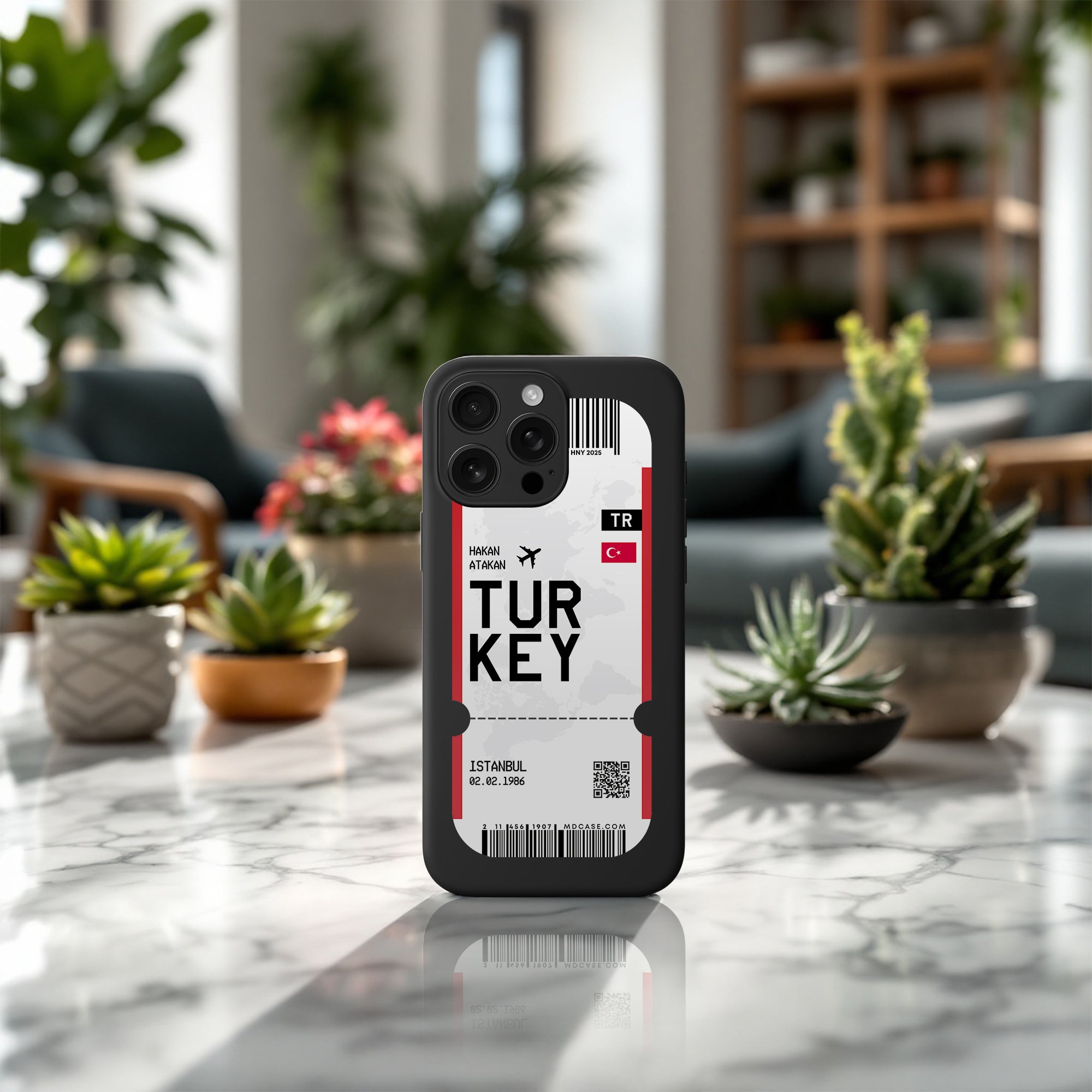 Handyhülle im Ticket Design - Türkei