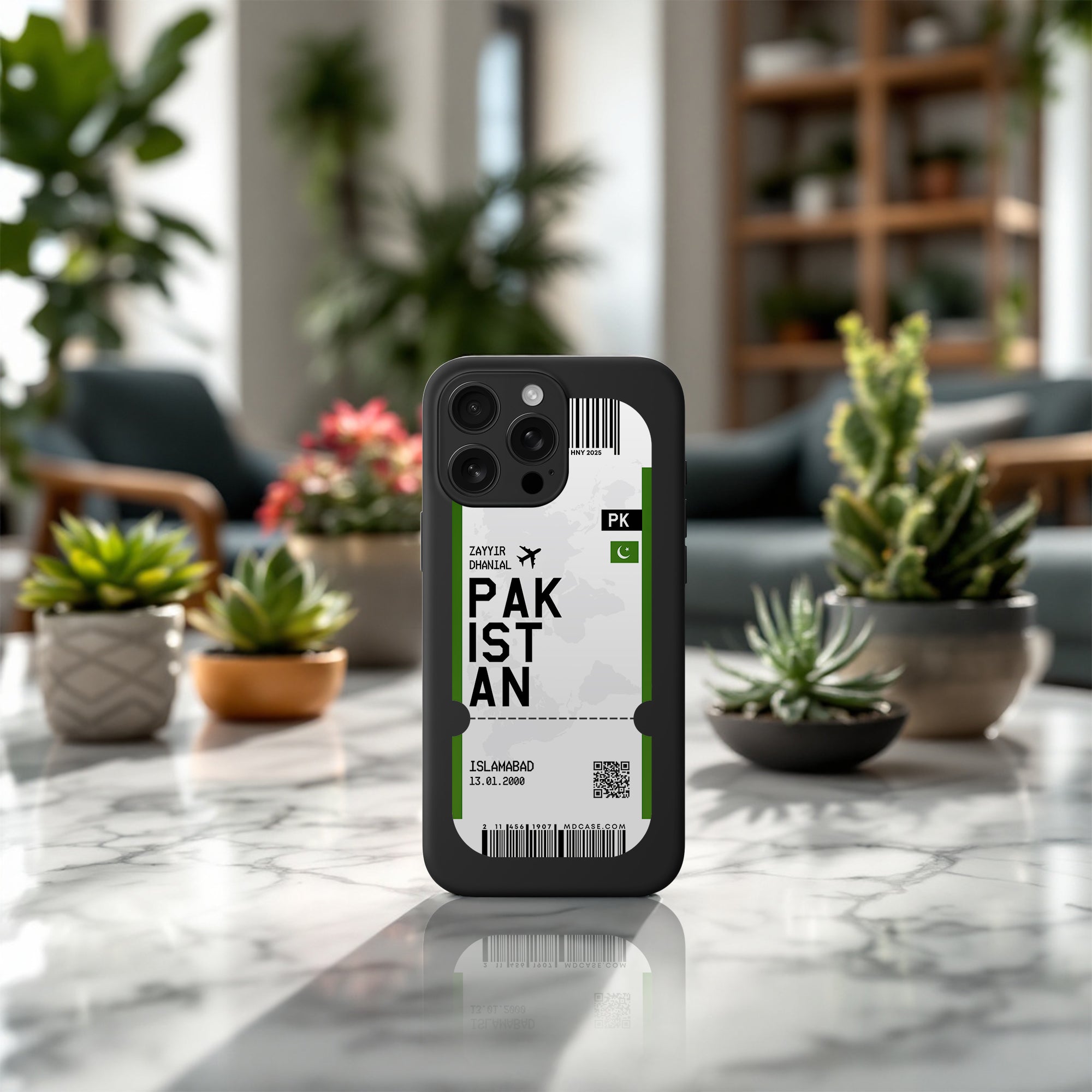 Handyhülle im Ticket Design - Pakistan