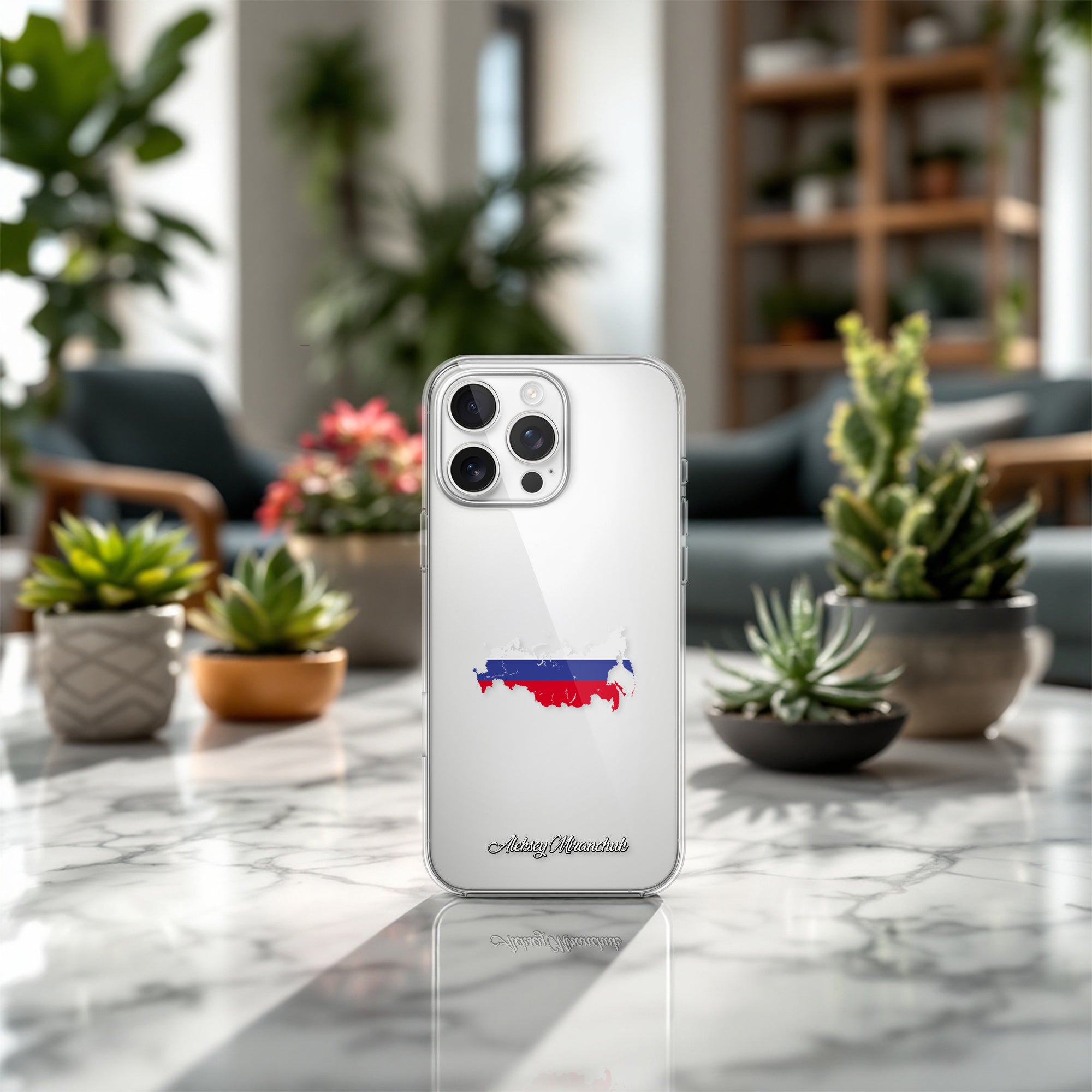 Handyhülle mit Flagge - Russland