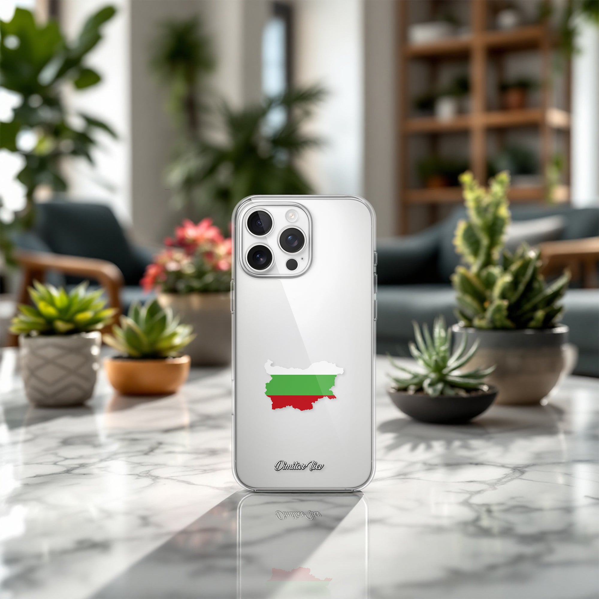 Handyhülle mit Flagge - Bulgarien