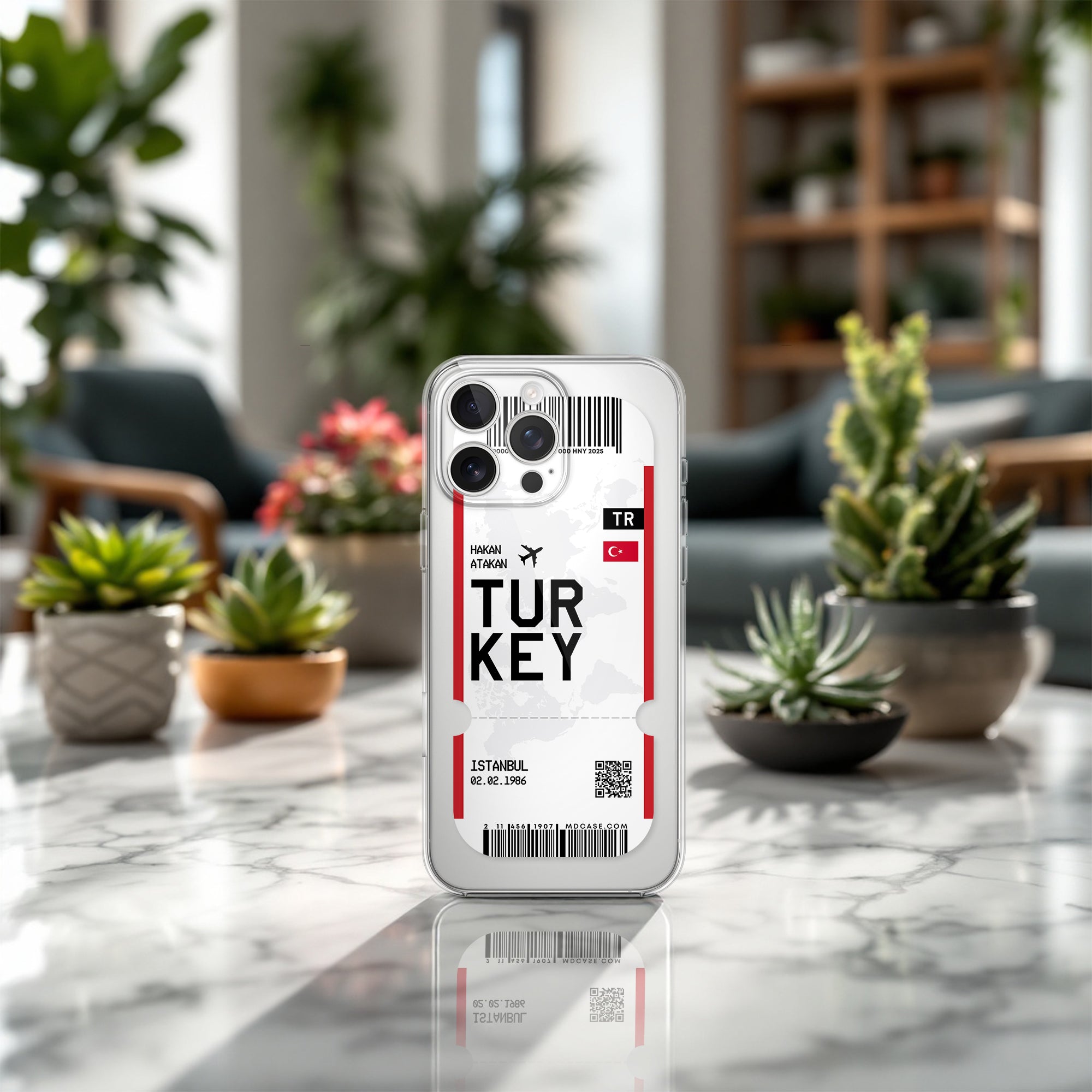 Handyhülle im Ticket Design - Türkei