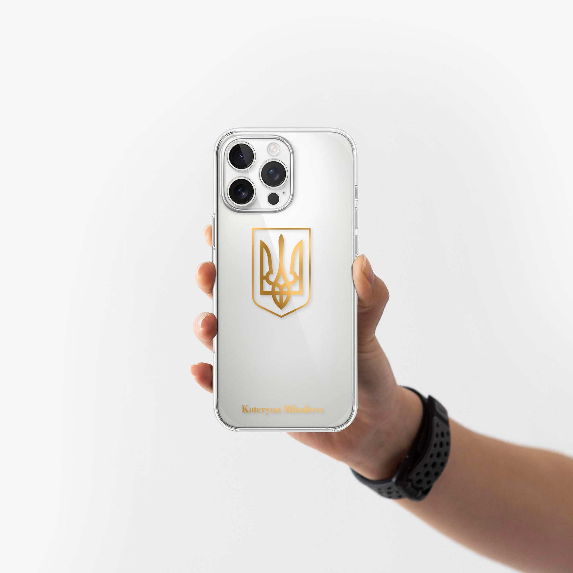 Handyhülle mit Länderwappen - Ukraine