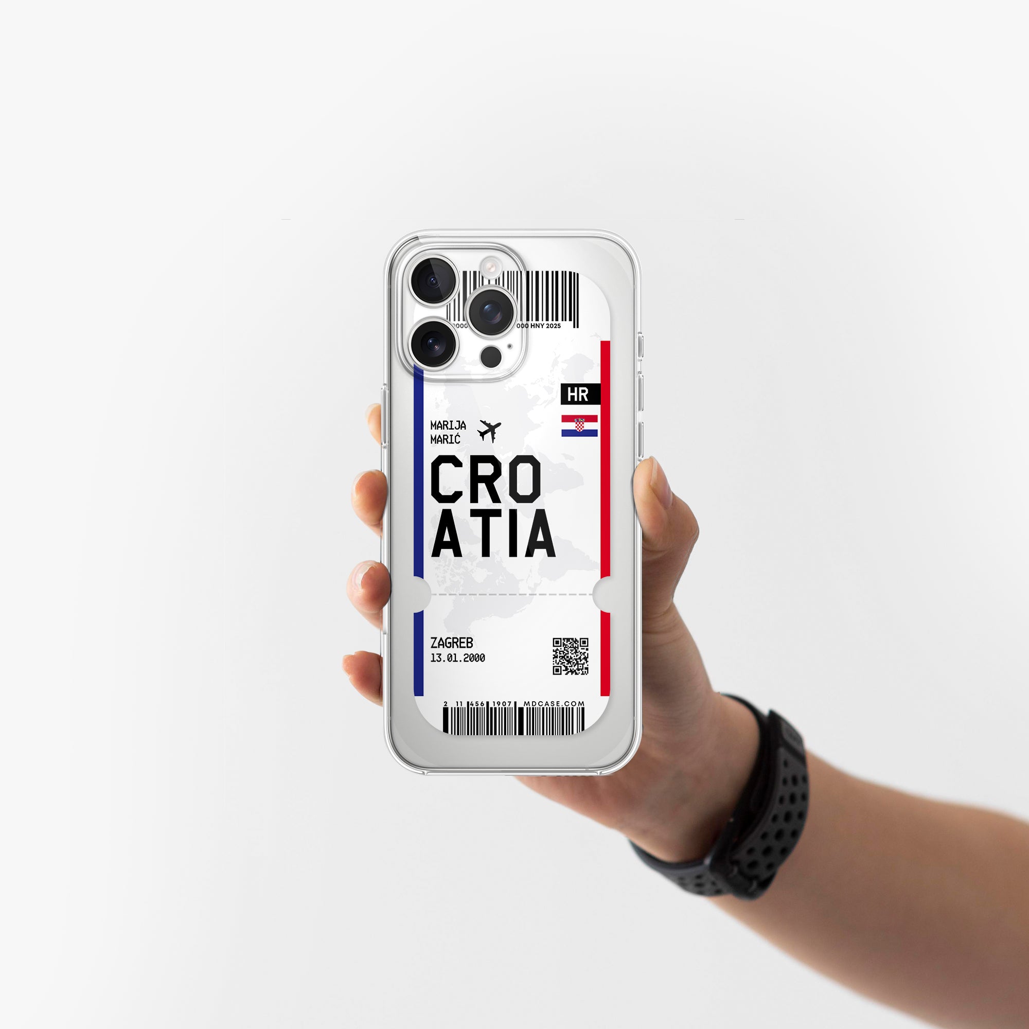Handyhülle im Ticket Design - Kroatien