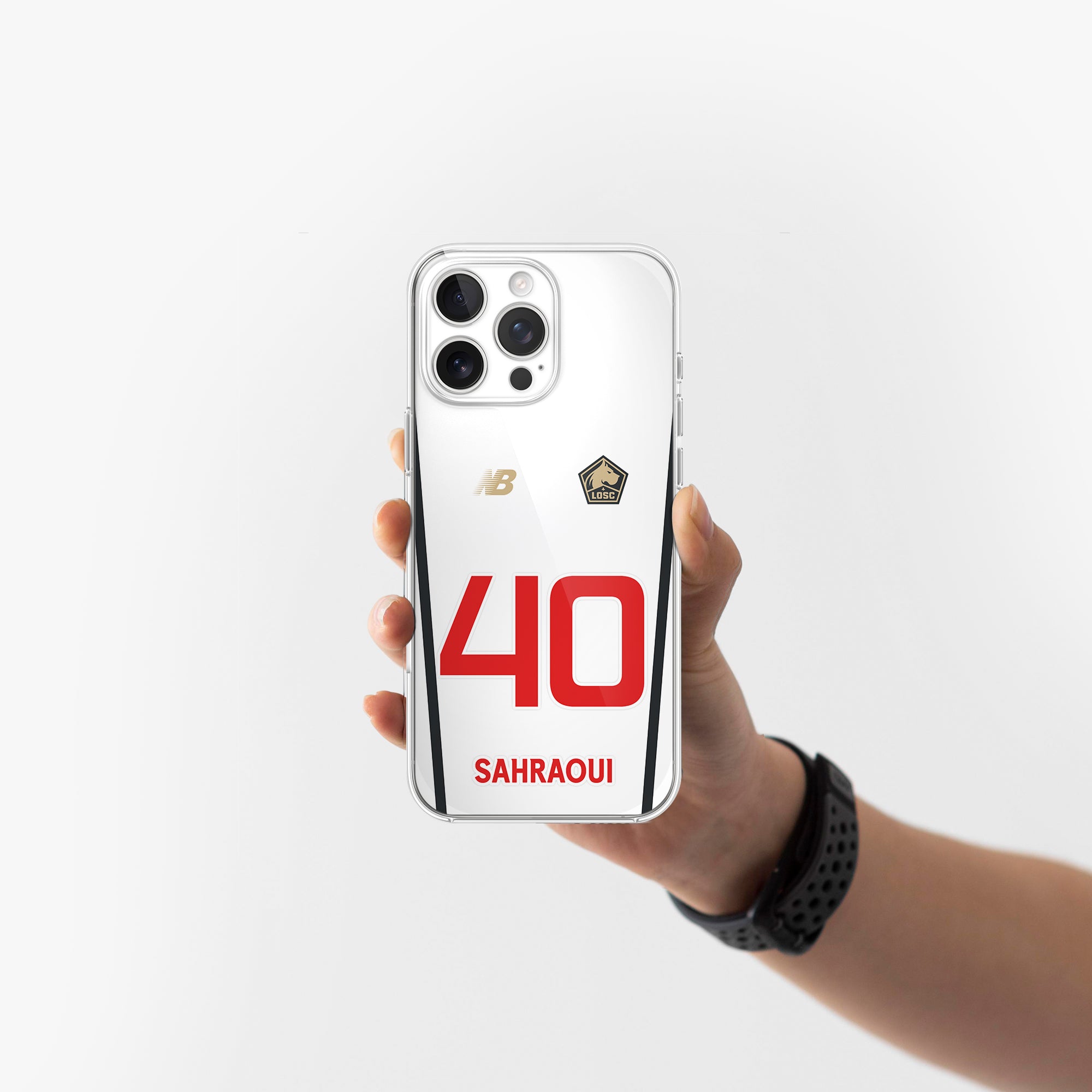 Personalisiert LOSC Lille Hülle
