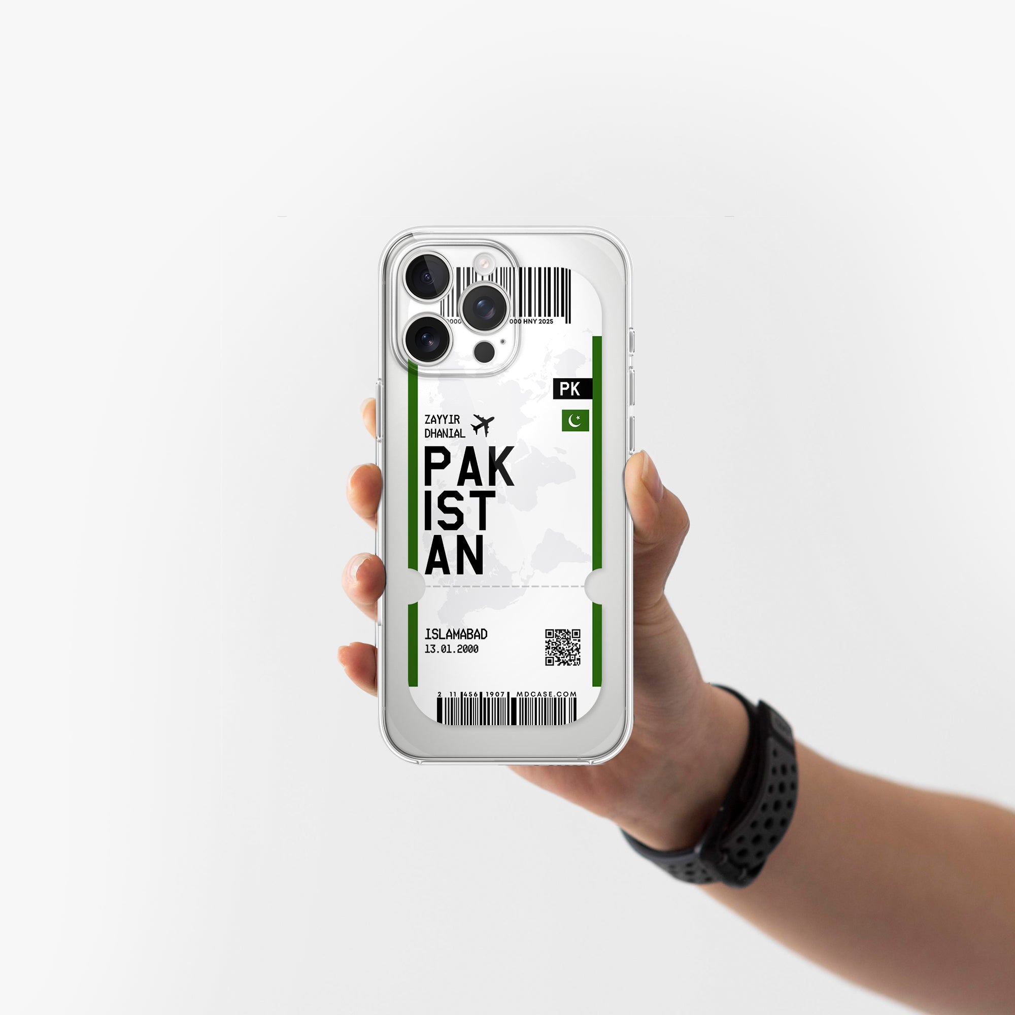 Handyhülle im Ticket Design - Pakistan