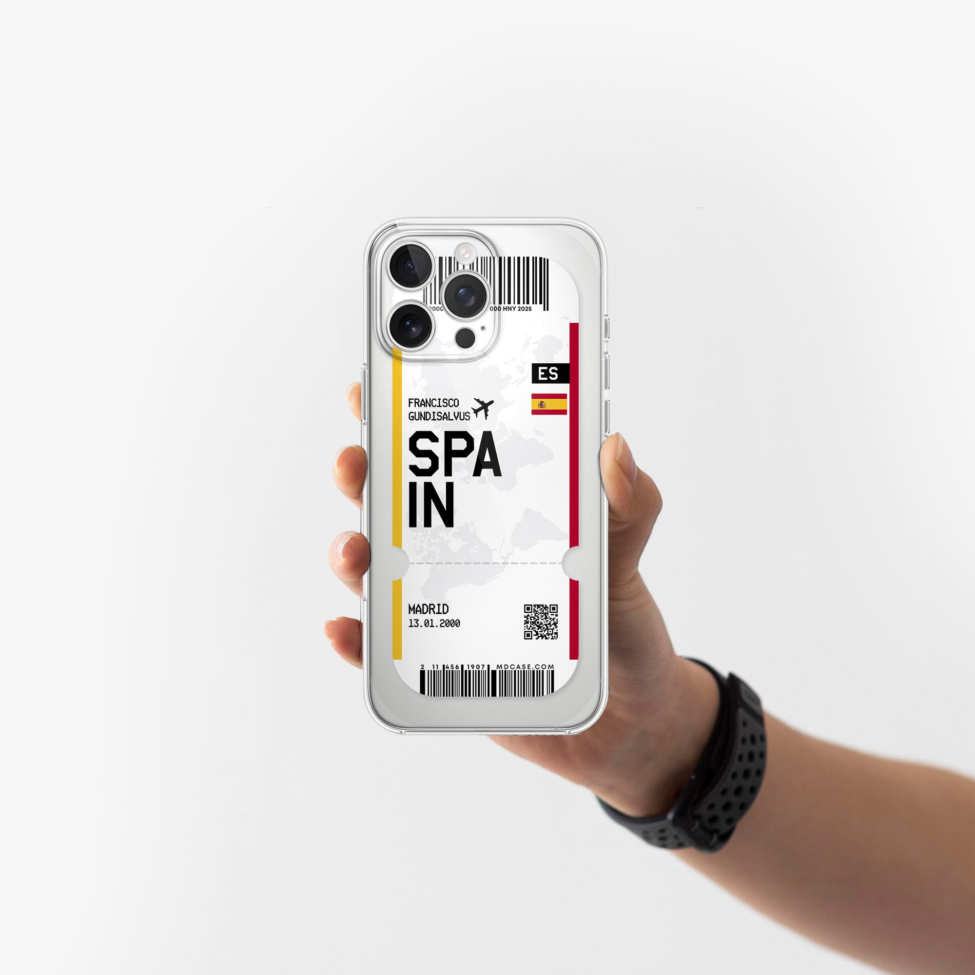 Handyhülle im Ticket Design - Spanien