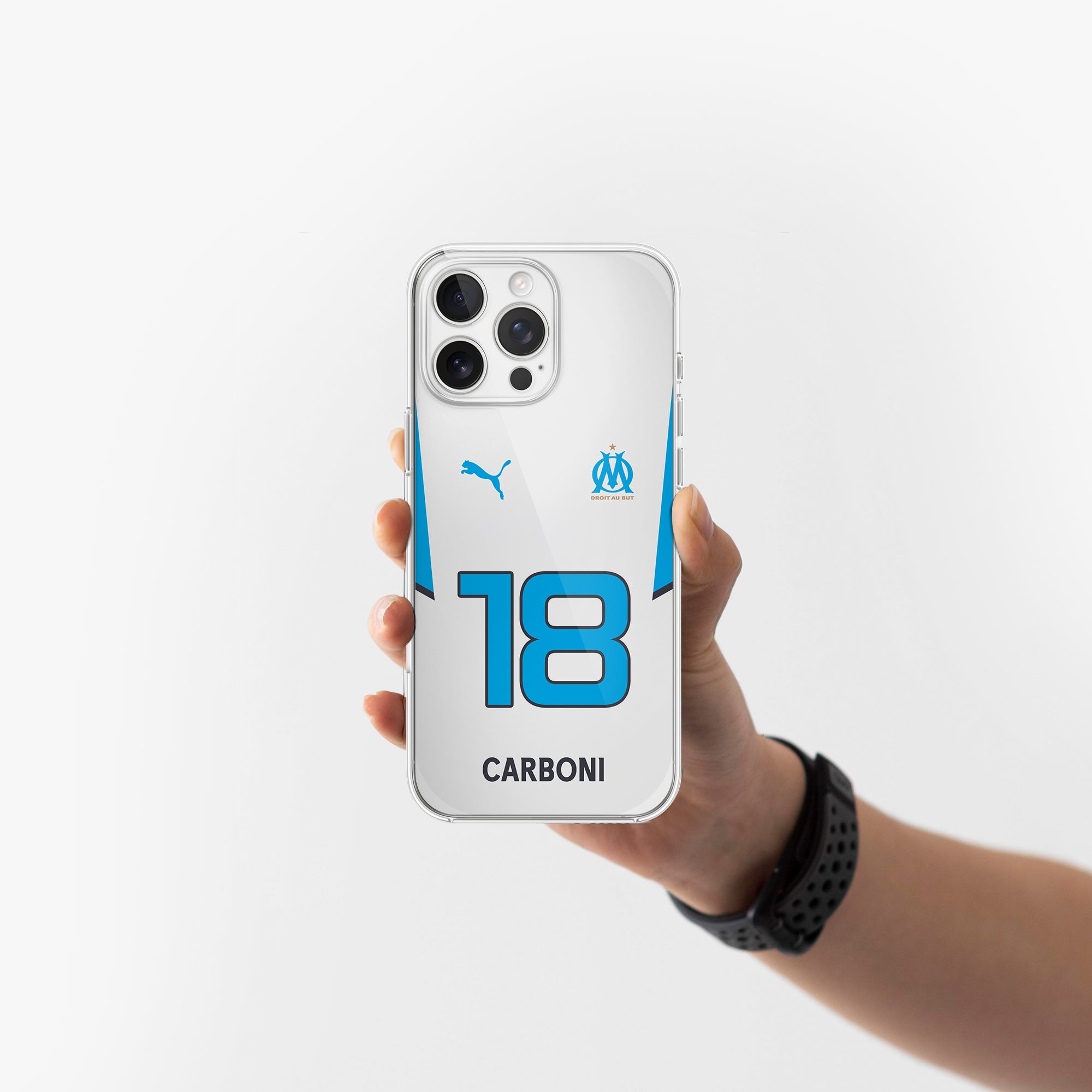Personalisiert Olympique Marseille Hülle