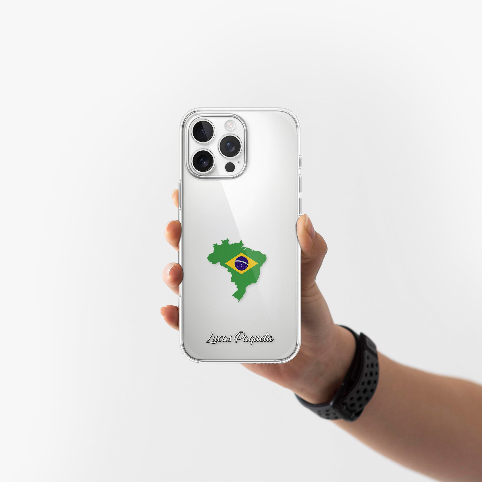 Handyhülle mit Flagge - Brasilien