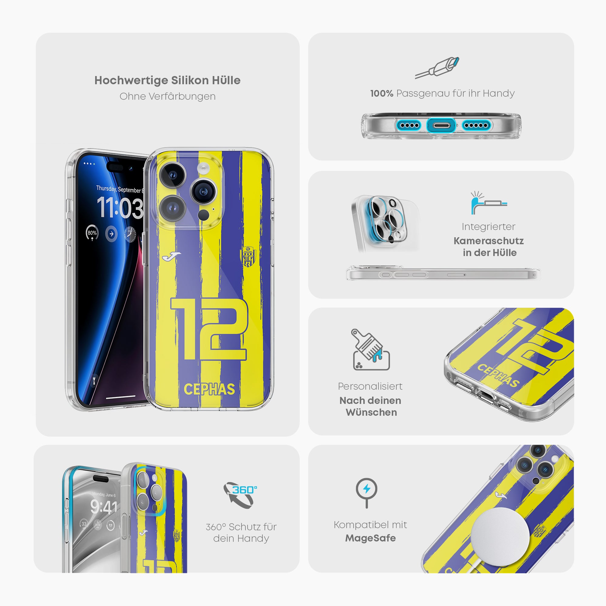 Personalisiert MKE Ankaragücü Hülle