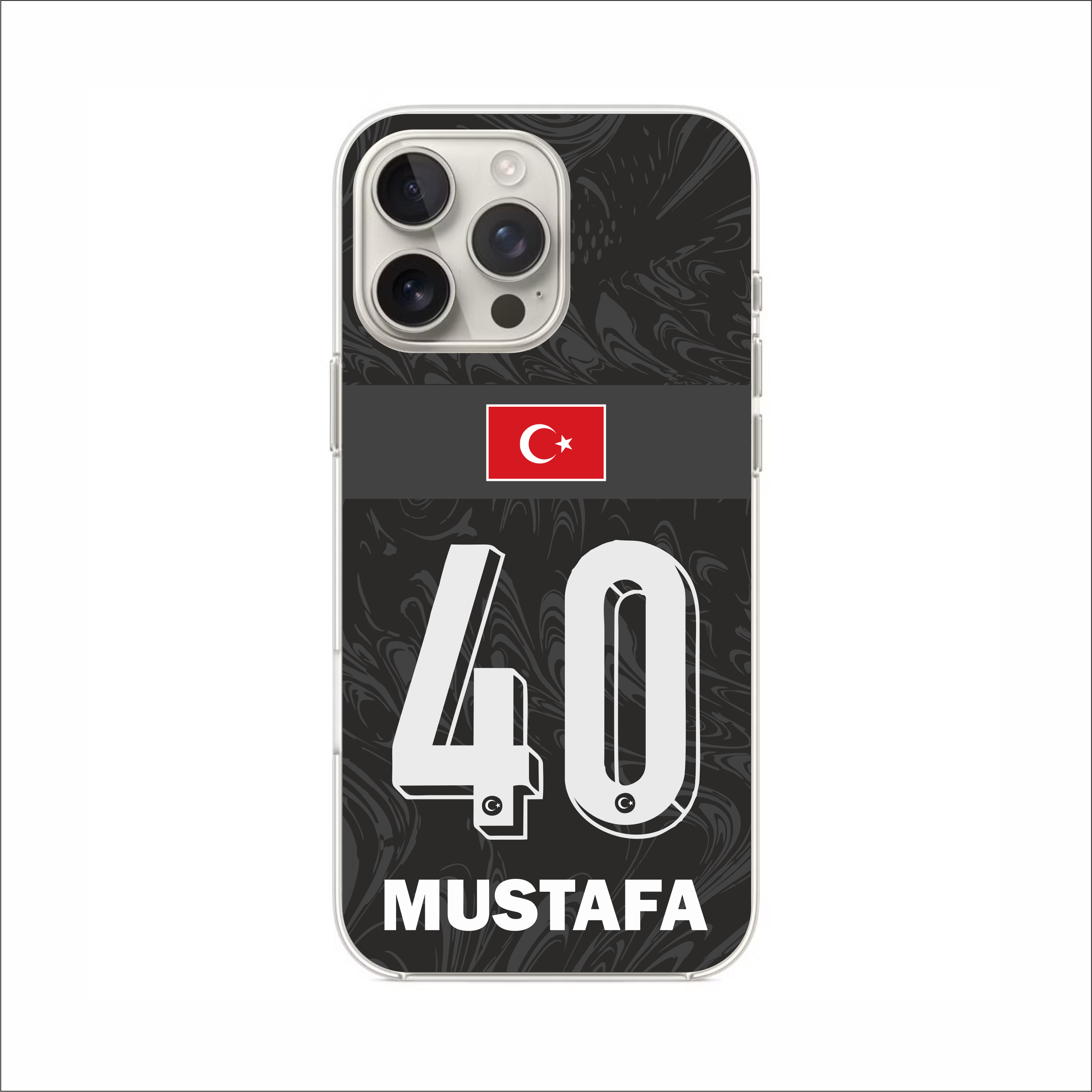 Personalisiert Türkei Trikot schwarz 2026/27
