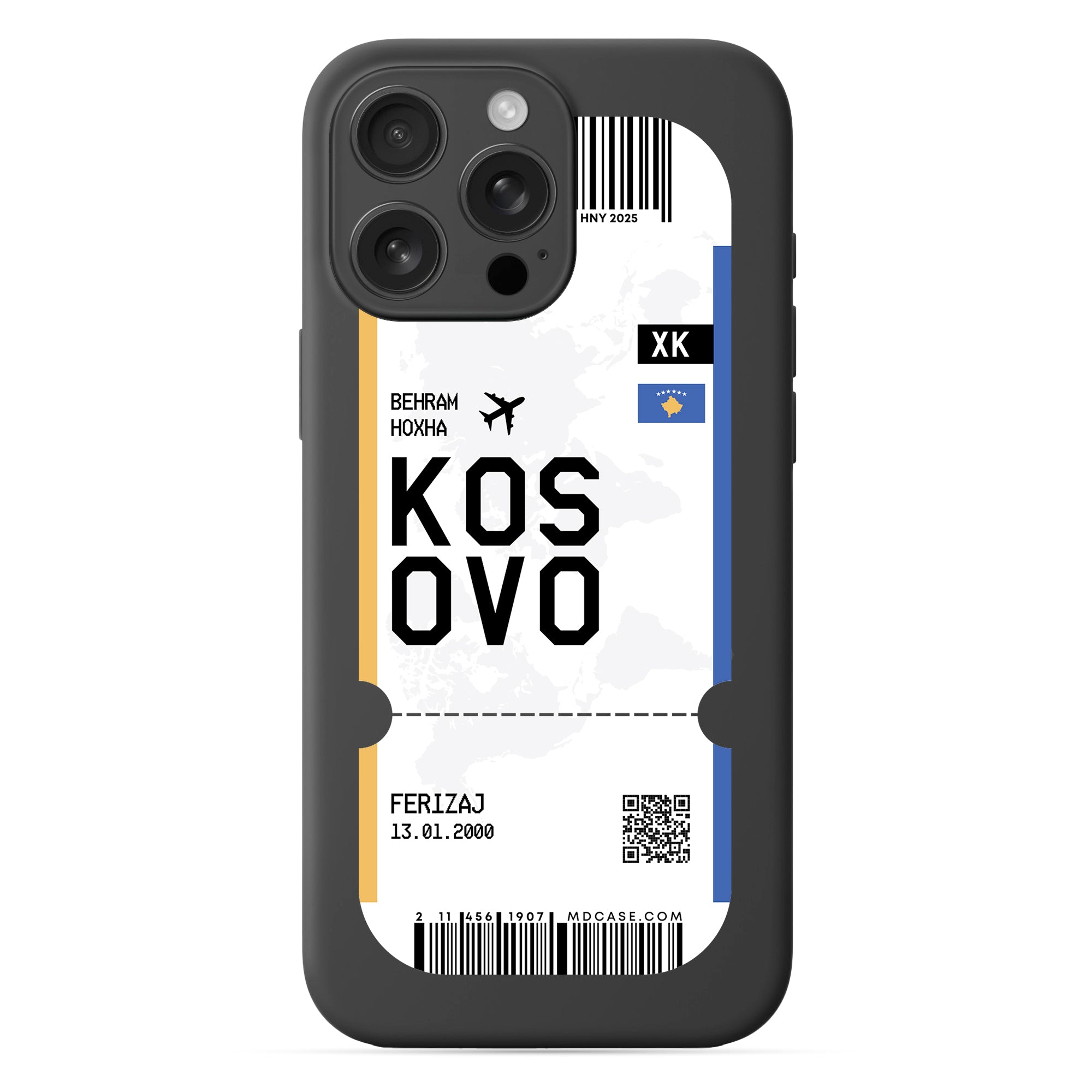 Handyhülle im Ticket Design - Kosovo