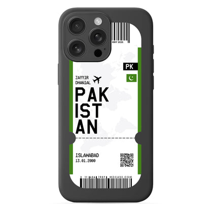 Phone case with passport - Tunisia