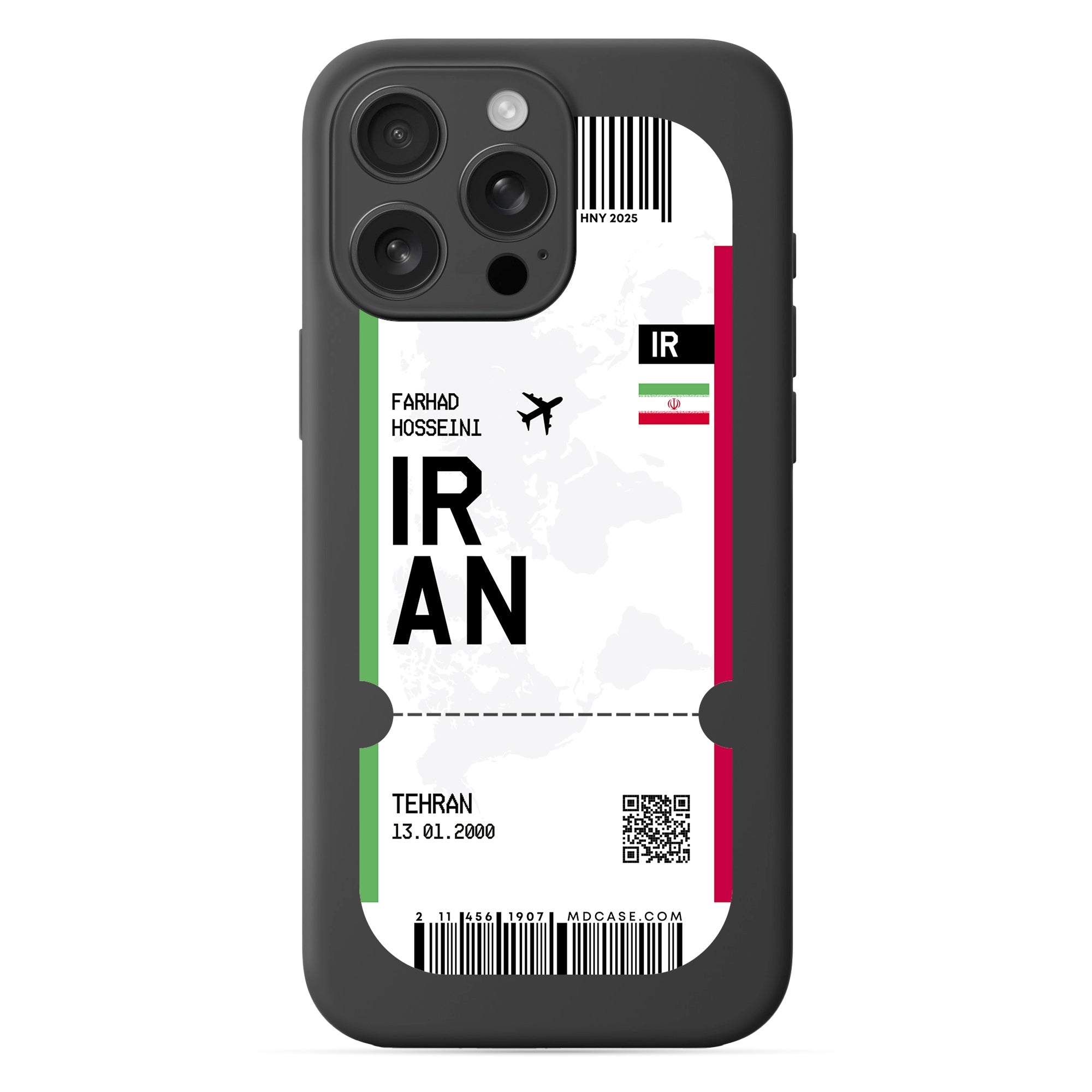 Handyhülle im Ticket Design - Iran