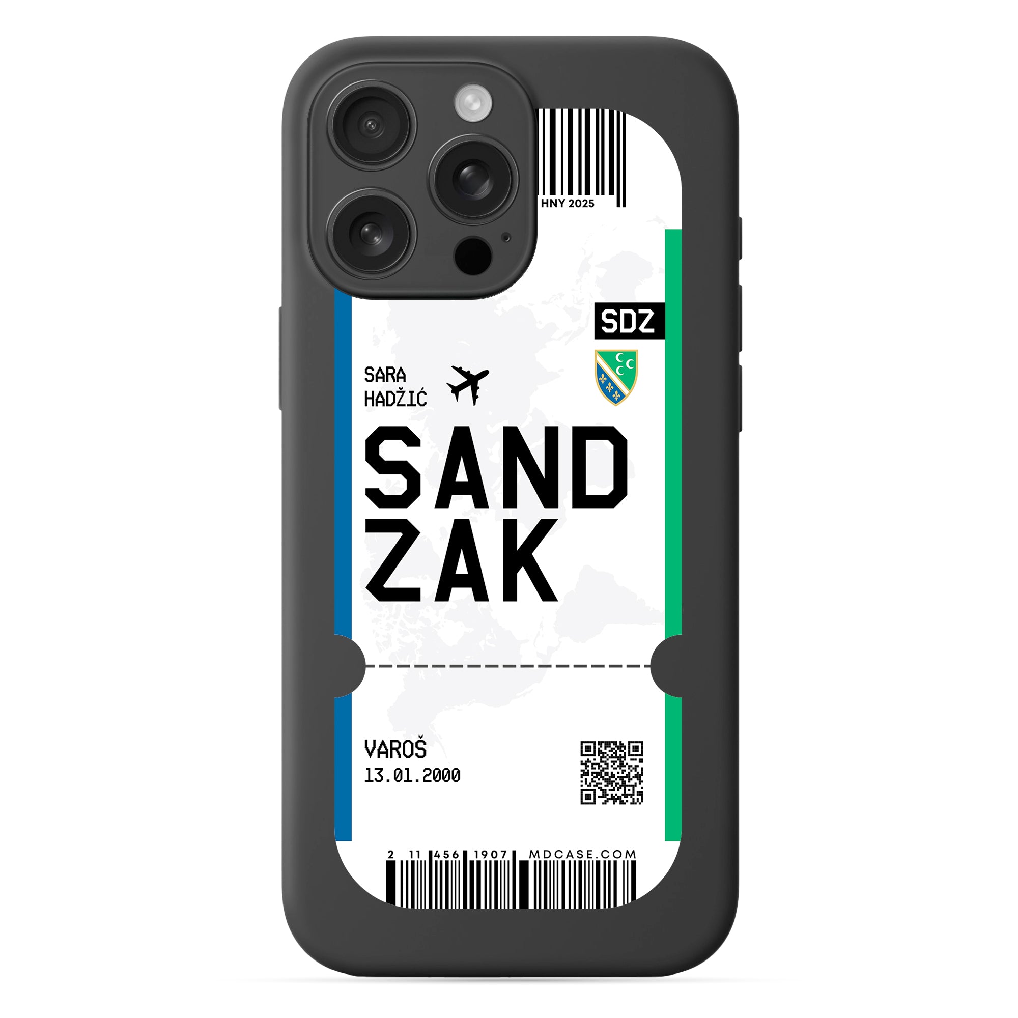 Handyhülle im Ticket Design - Sandžak