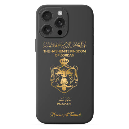 Phone case with passport - Tunisia