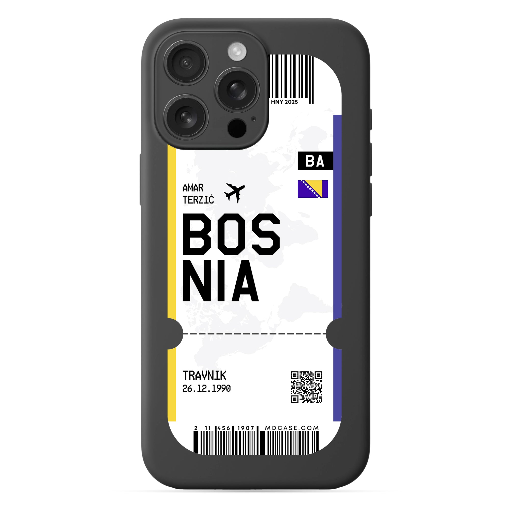 Handyhülle im Ticket Design - Bosnien