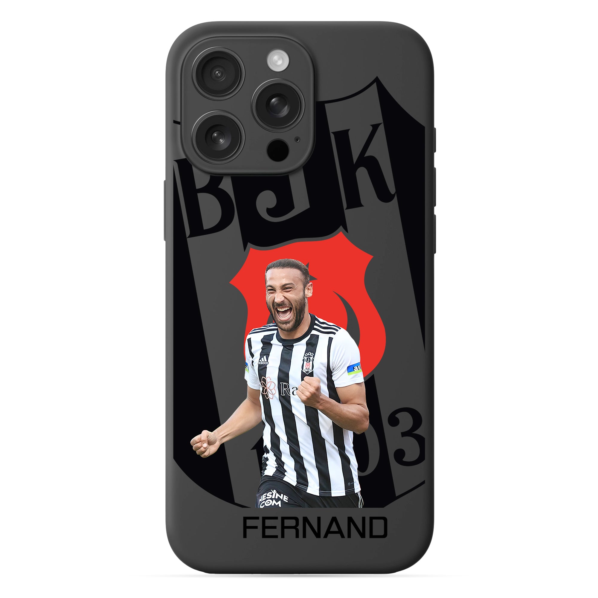 Personalisiert Besiktas Hülle - Cenk Tosun