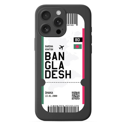 Handyhülle im Ticket Design - Bangladesch