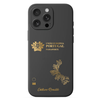 Phone case with passport - Tunisia