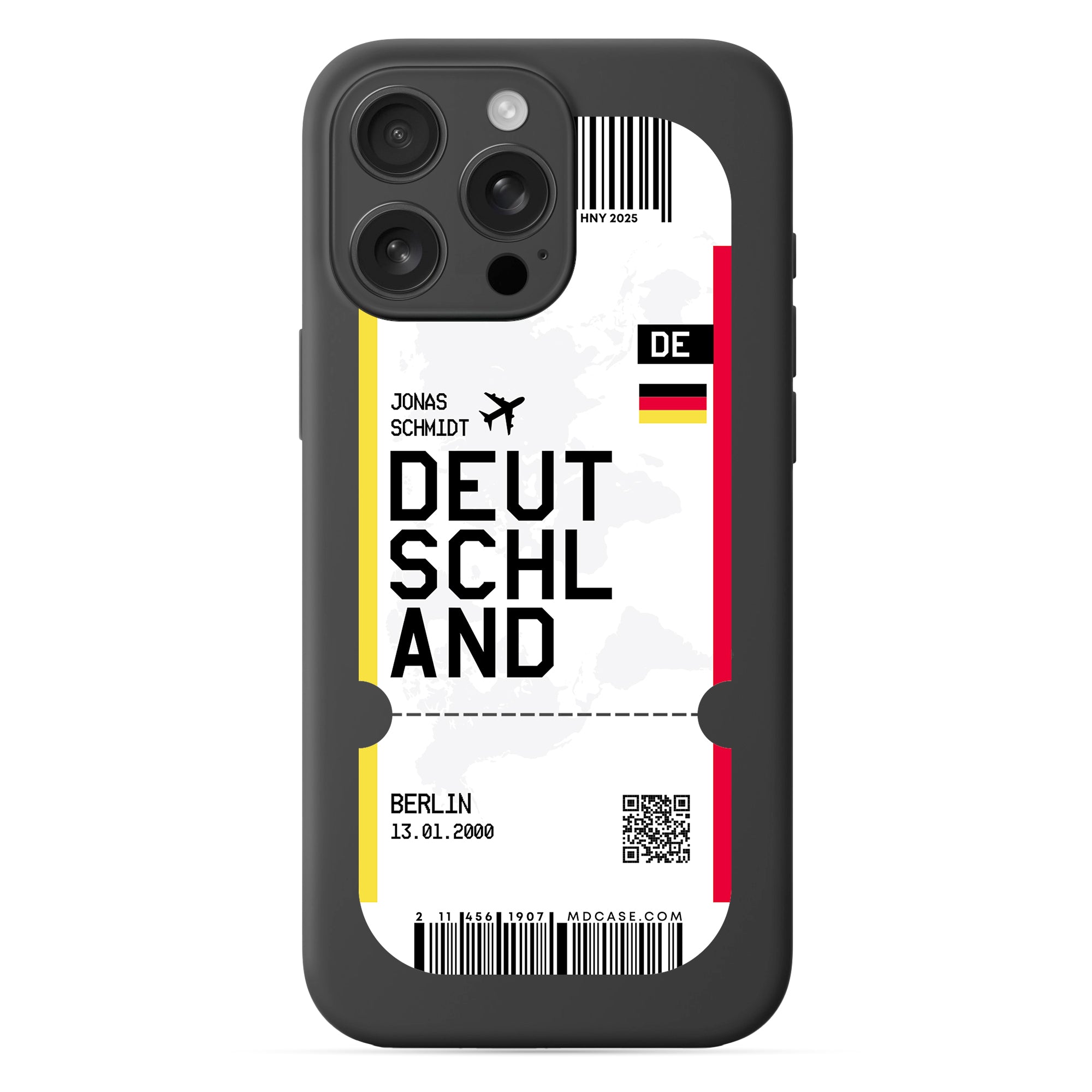 Handyhülle im Ticket Design - Deutschland