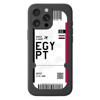 Handyhülle im Ticket Design - Ägypten