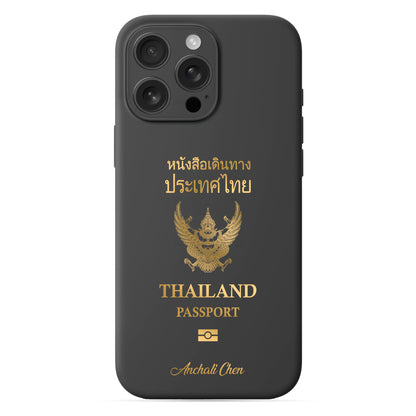 Handyhülle mit Reisepass - Thailand