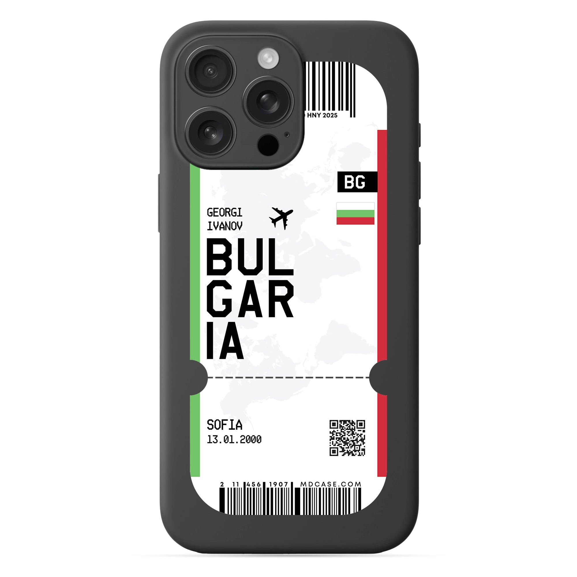 Handyhülle im Ticket Design - Bulgarien