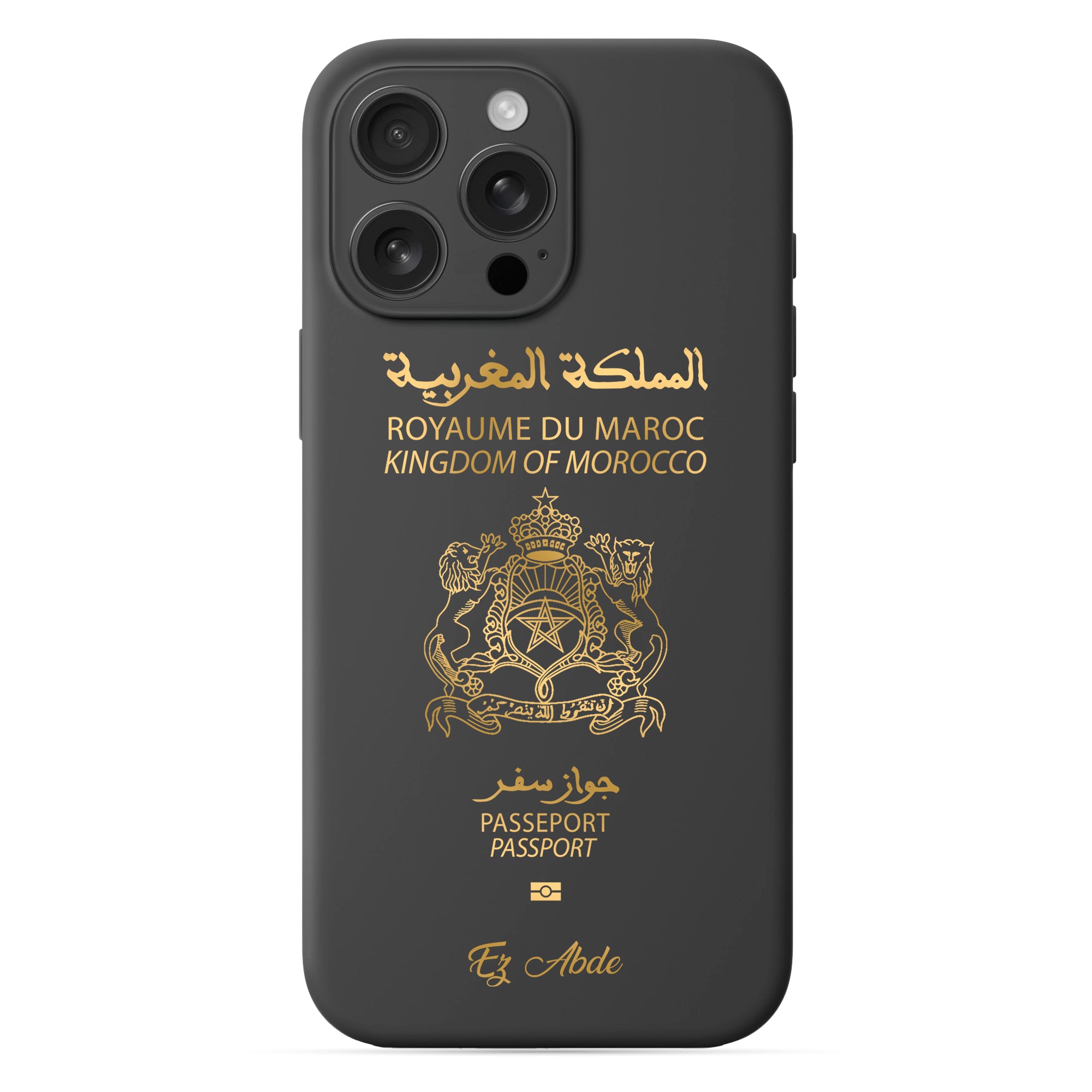 Phone case with passport - Tunisia