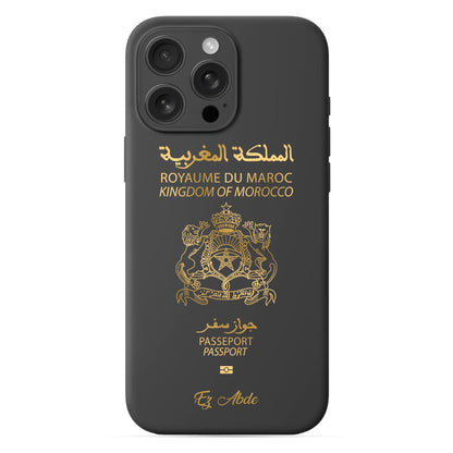 Phone case with passport - Tunisia