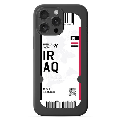 Handyhülle im Ticket Design - Irak