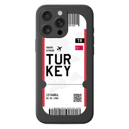 Phone case with passport - Tunisia