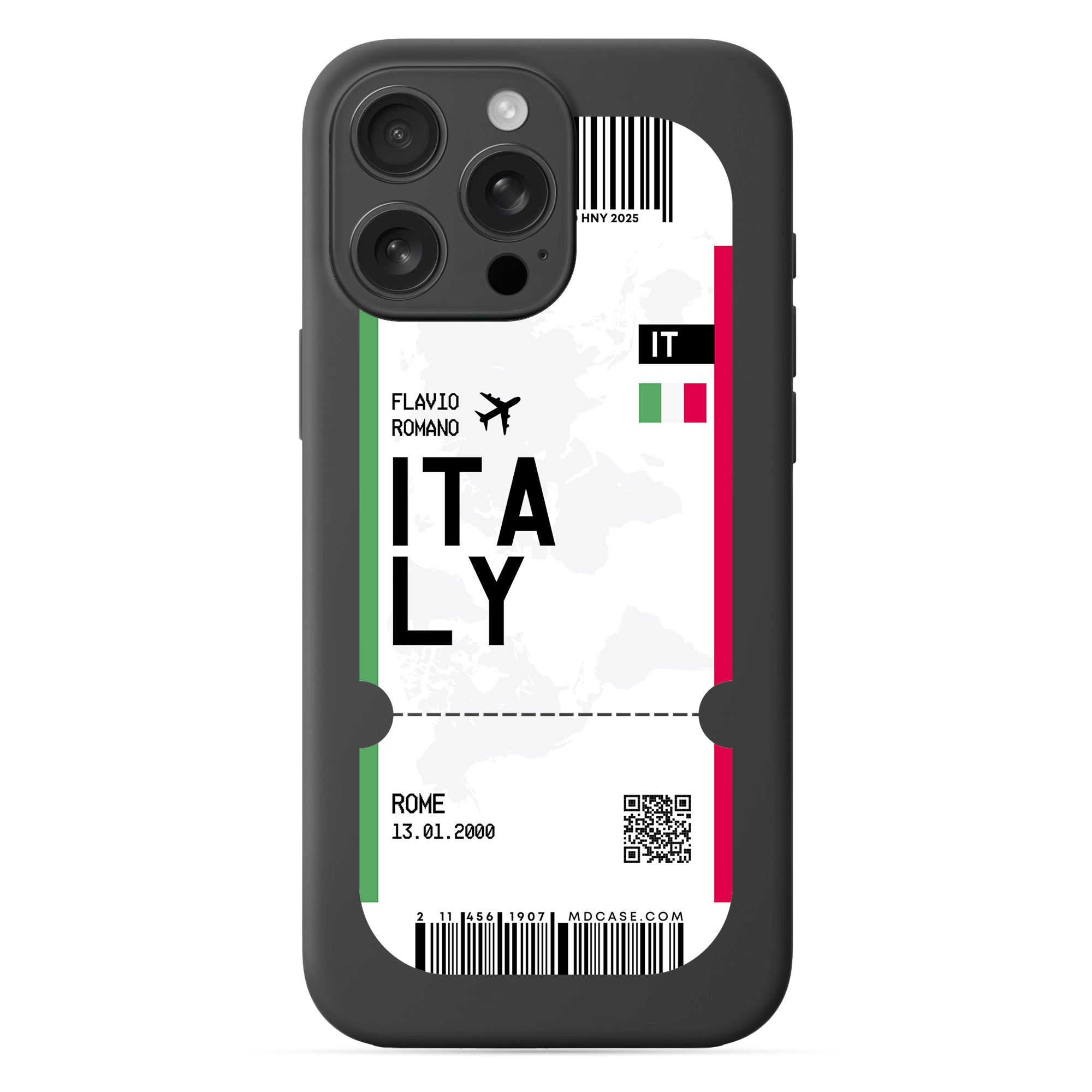 Handyhülle im Ticket Design - Italy