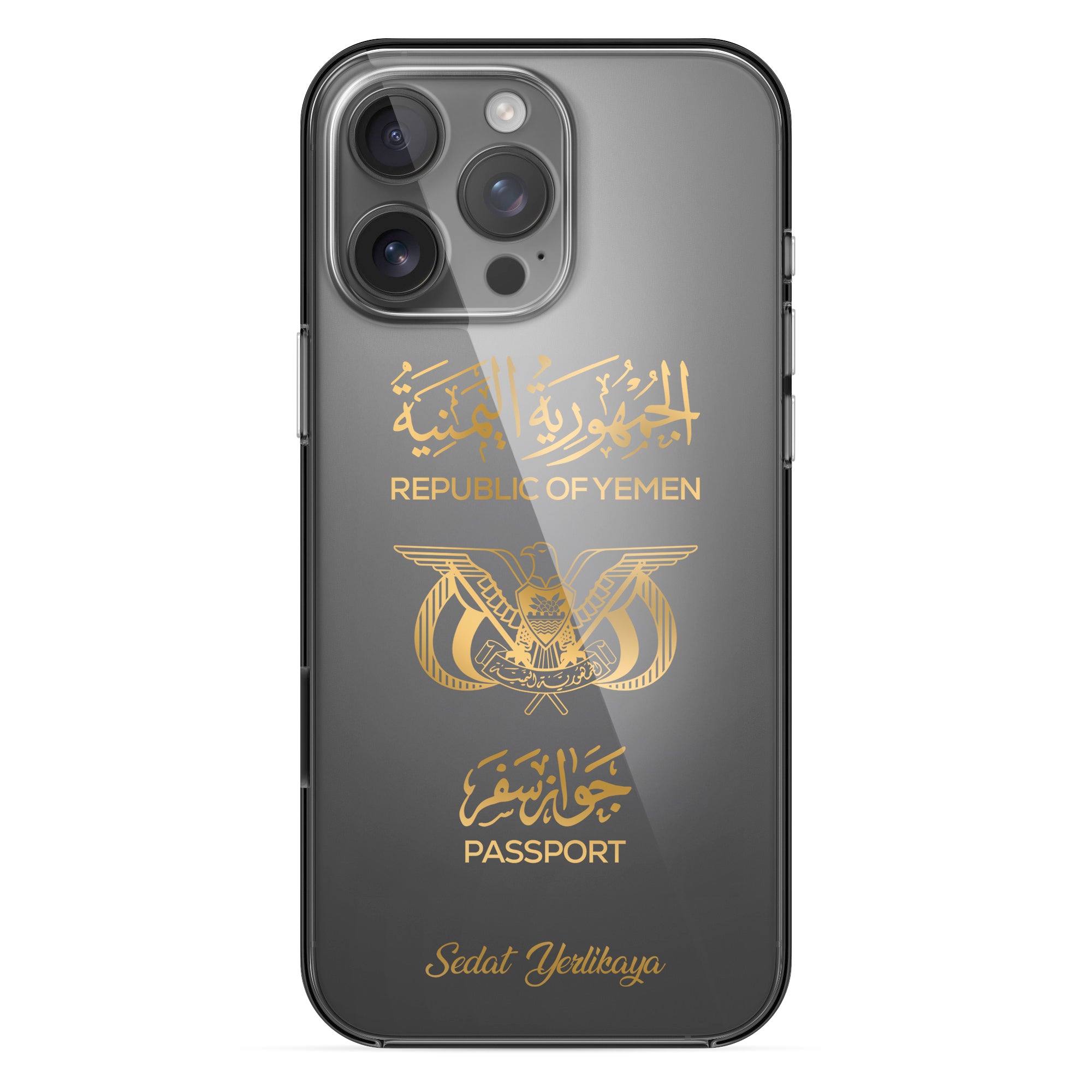 Phone case with passport - Tunisia