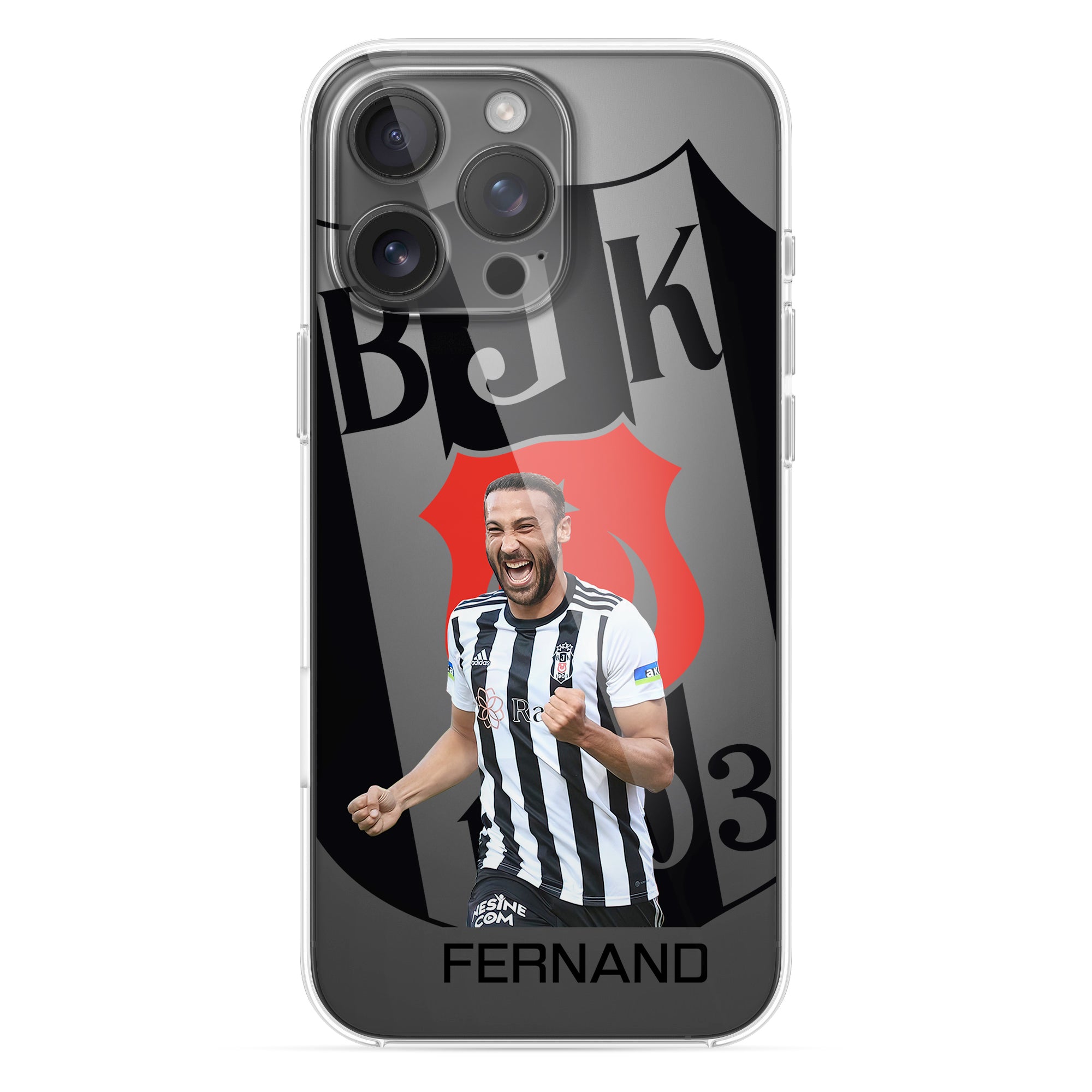 Personalisiert Besiktas Hülle - Cenk Tosun