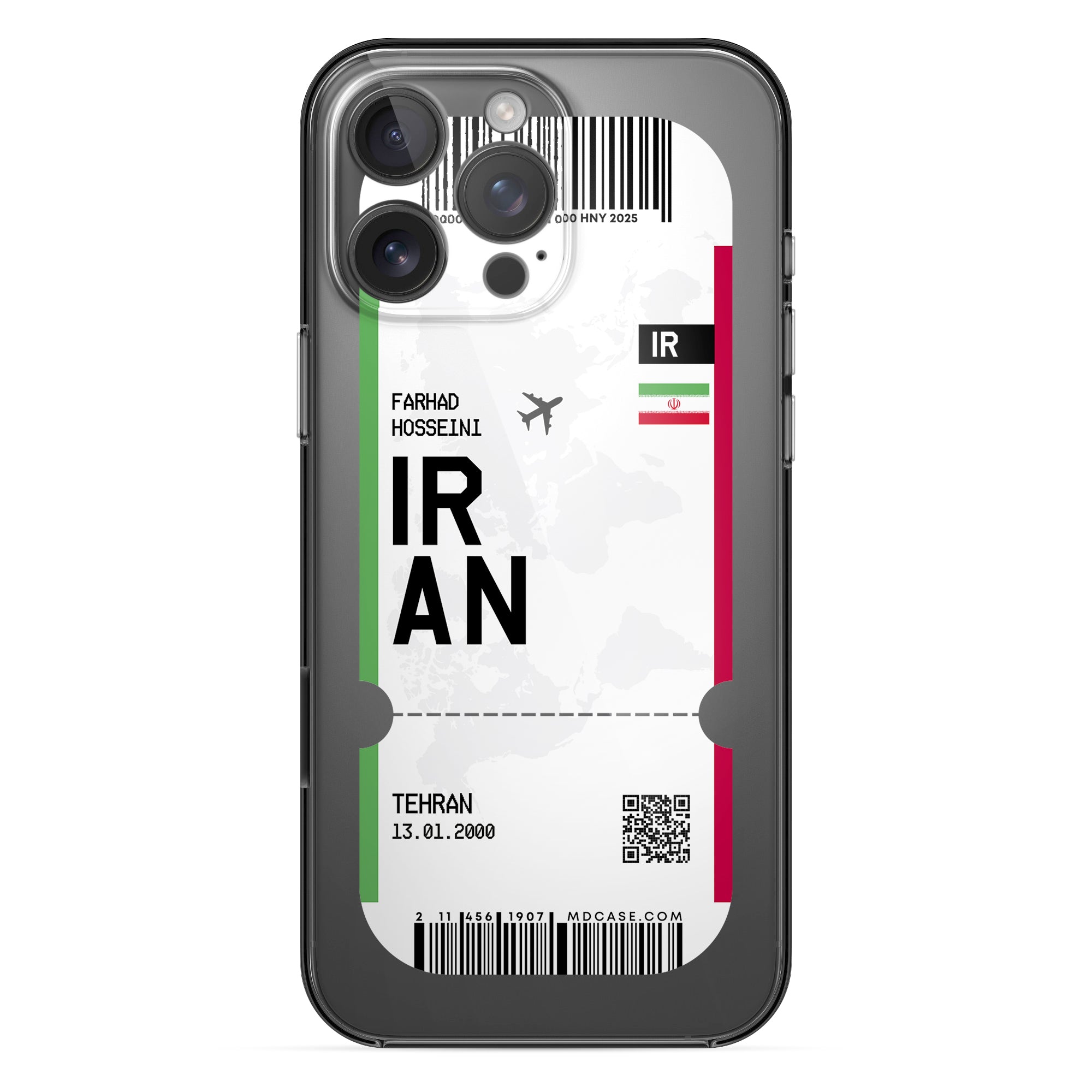 Handyhülle im Ticket Design - Iran