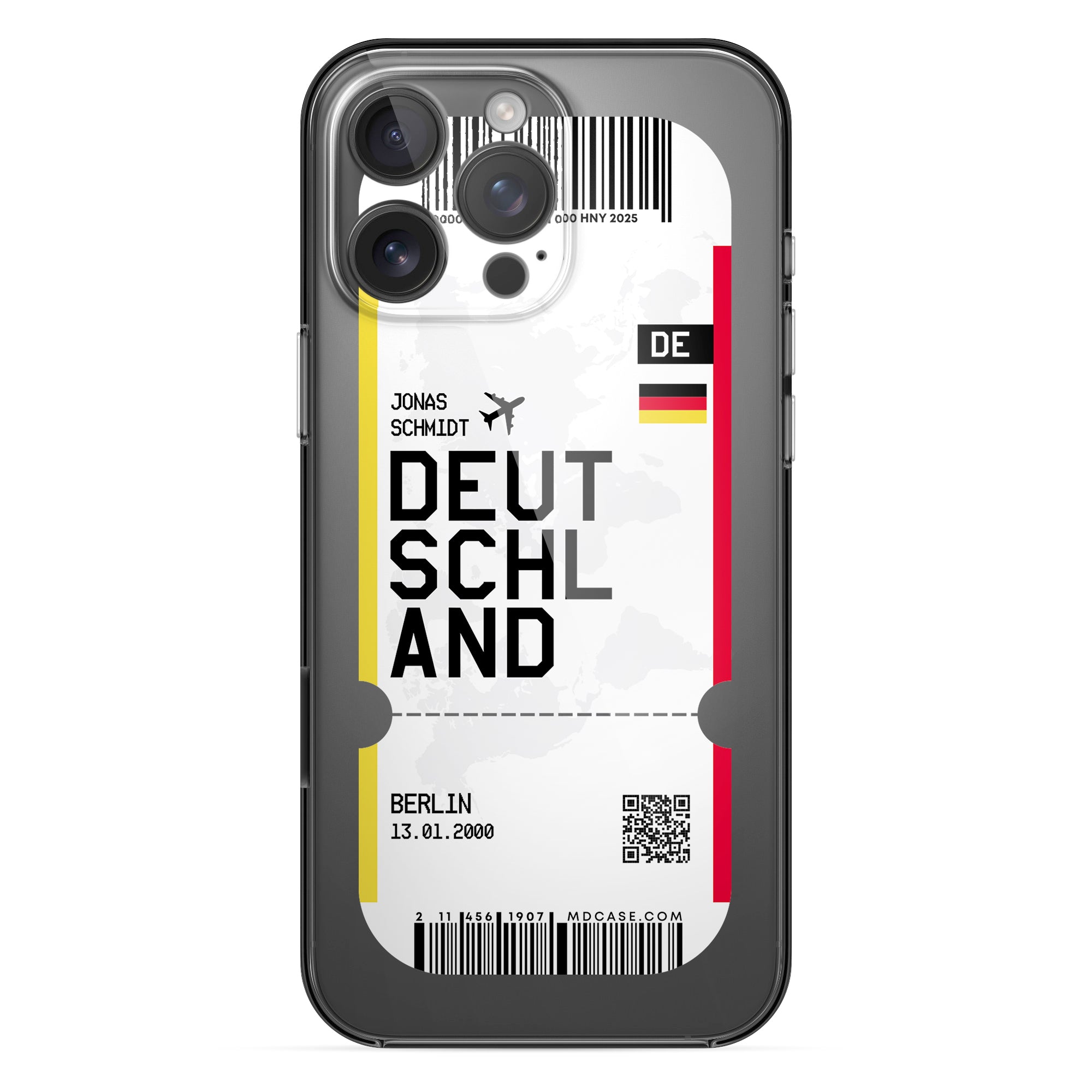 Handyhülle im Ticket Design - Deutschland