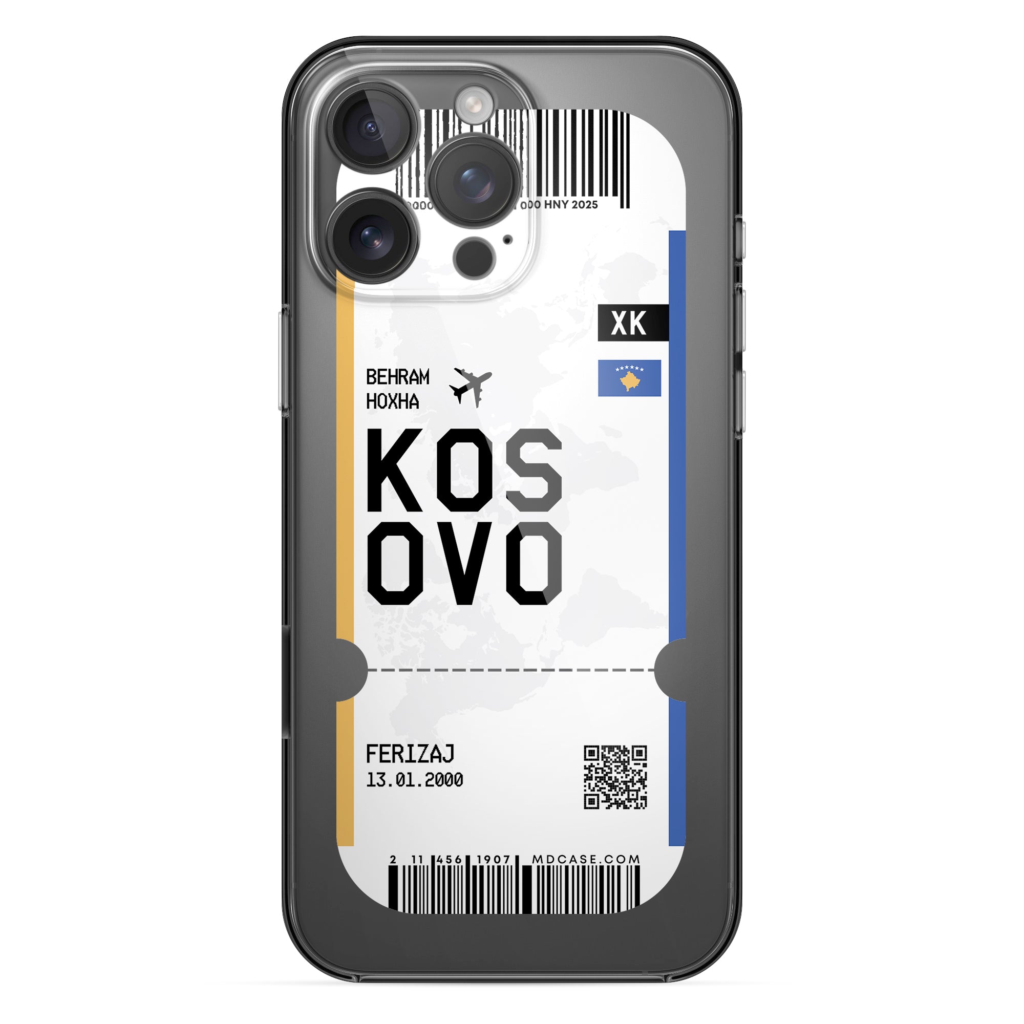 Handyhülle im Ticket Design - Kosovo