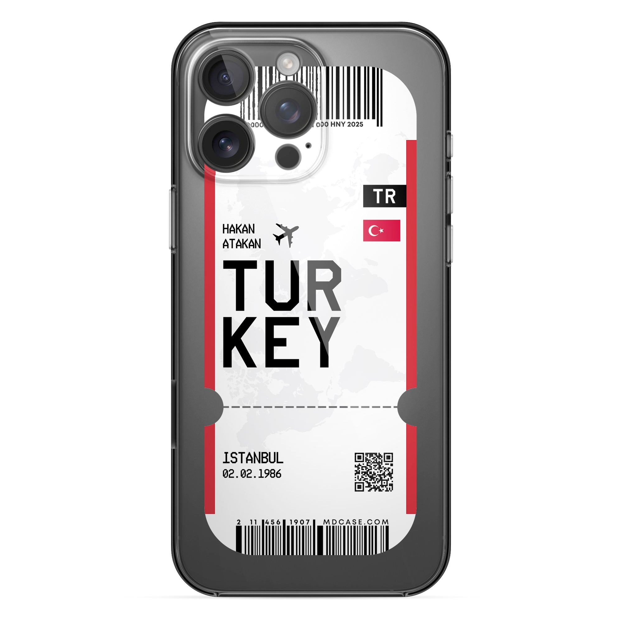 Handyhülle im Ticket Design - Türkiye