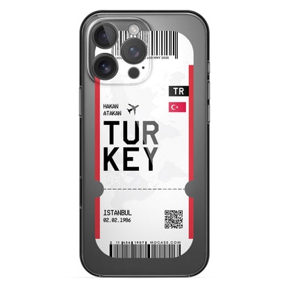 Phone case with passport - Tunisia