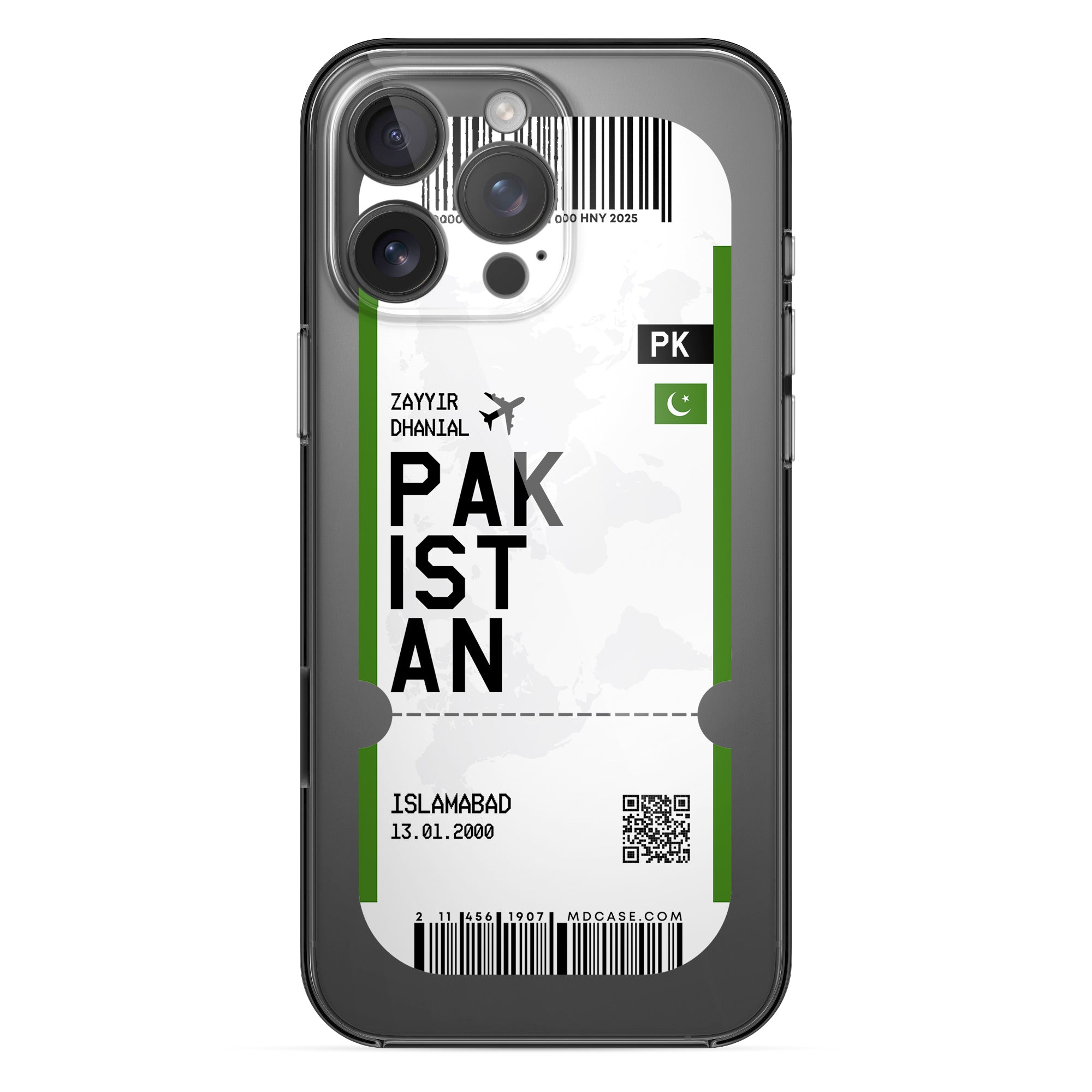 Handyhülle im Ticket Design - Pakistan