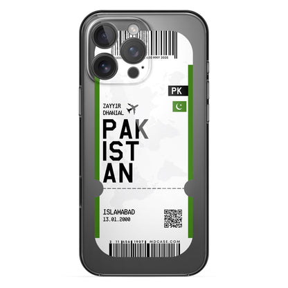 Phone case with passport - Tunisia