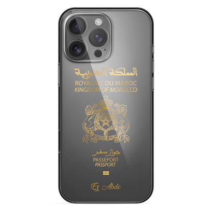 Phone case with passport - Tunisia