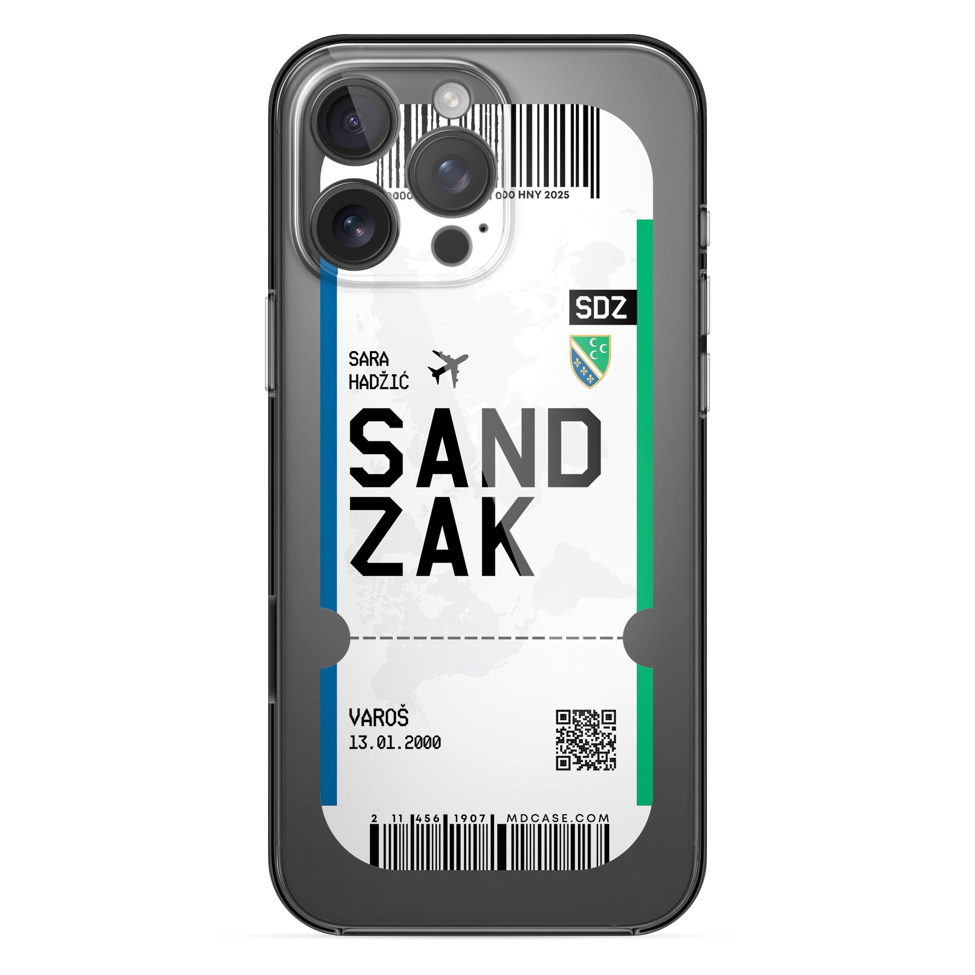 Handyhülle im Ticket Design - Sandžak